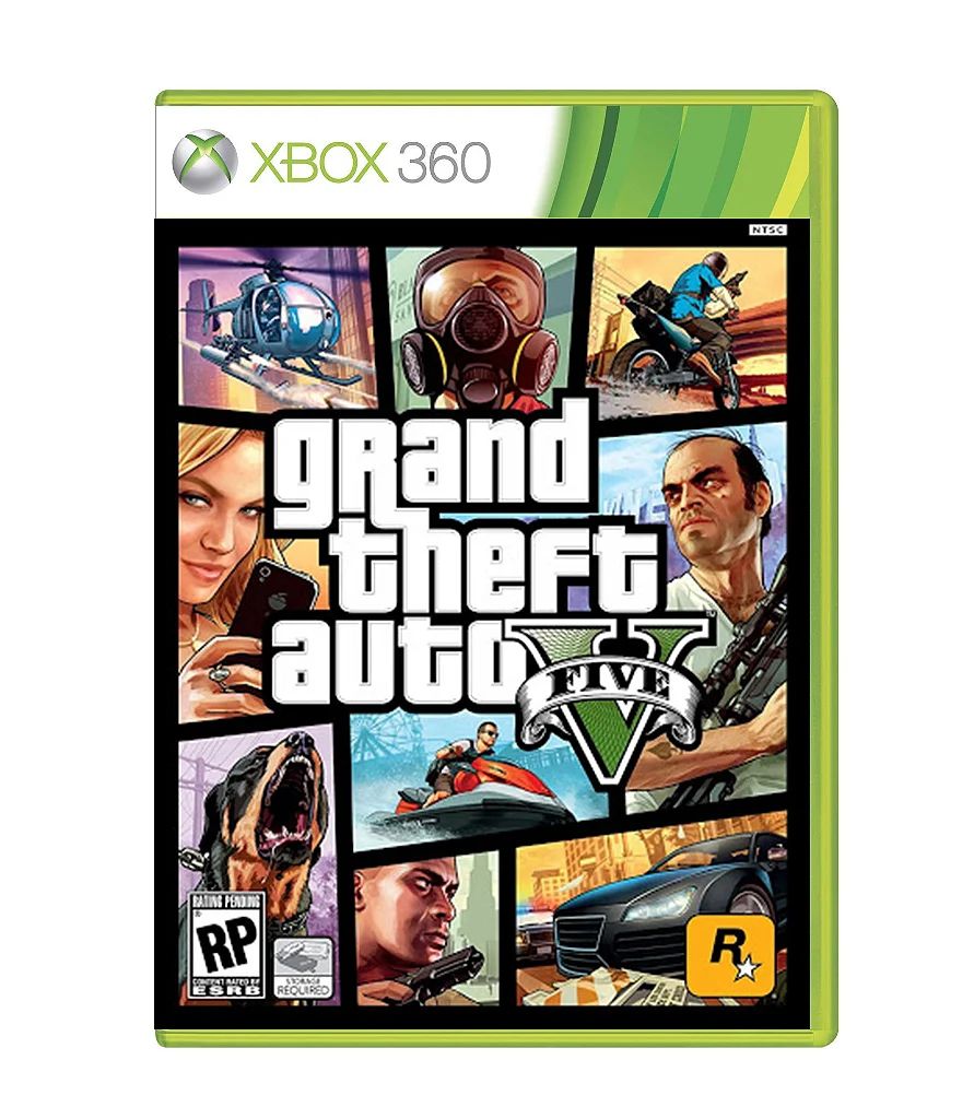 jogos para Xbox 360 - somente o gta V