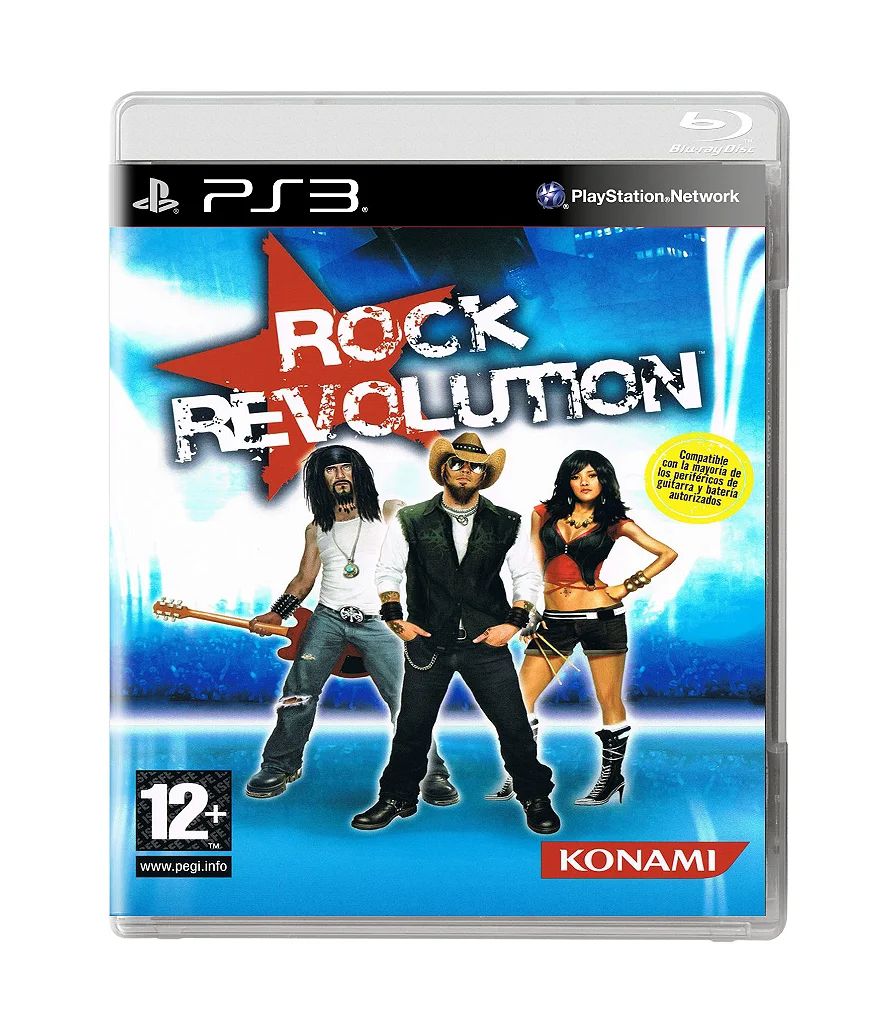 Jogo Rock Revolution - Playstation 3 - Konami
