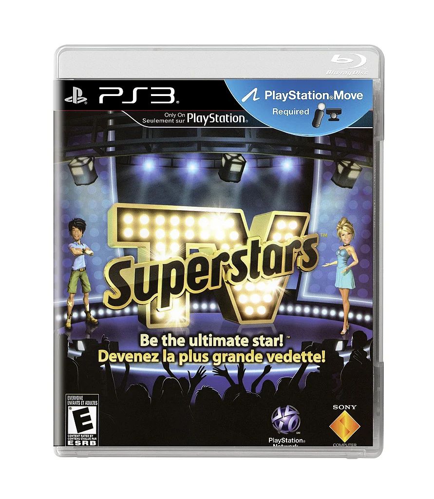 Jogo Tv Superstars Be The Ultimate Star - Playstation 3 - Sieb