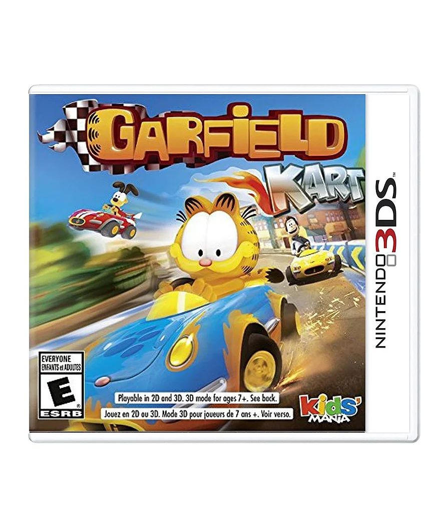 Jogo Garfield Kart - 3ds - Kids Mania