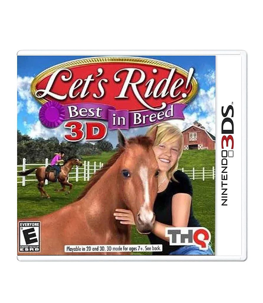 Jogo Lets Ride Best In Breed - 3ds - Thq
