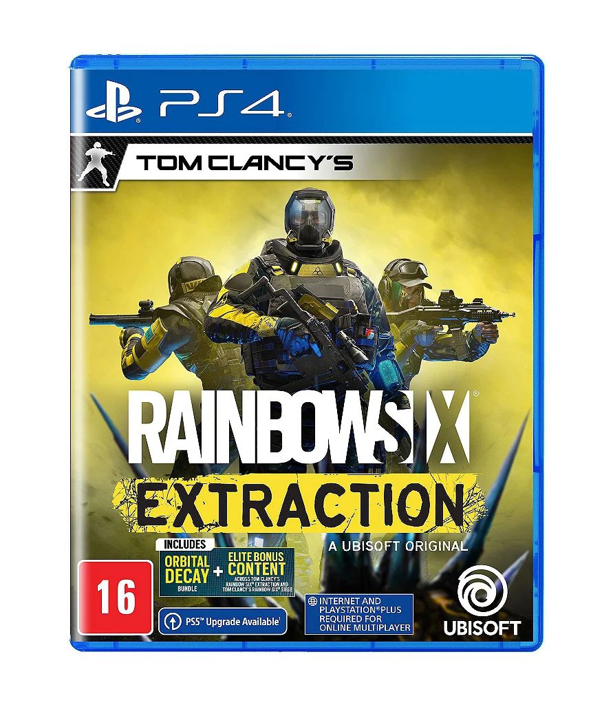 Jogo Tom Clancy's Rainbow Six Extraction - Playstation 4 - Ubisoft
