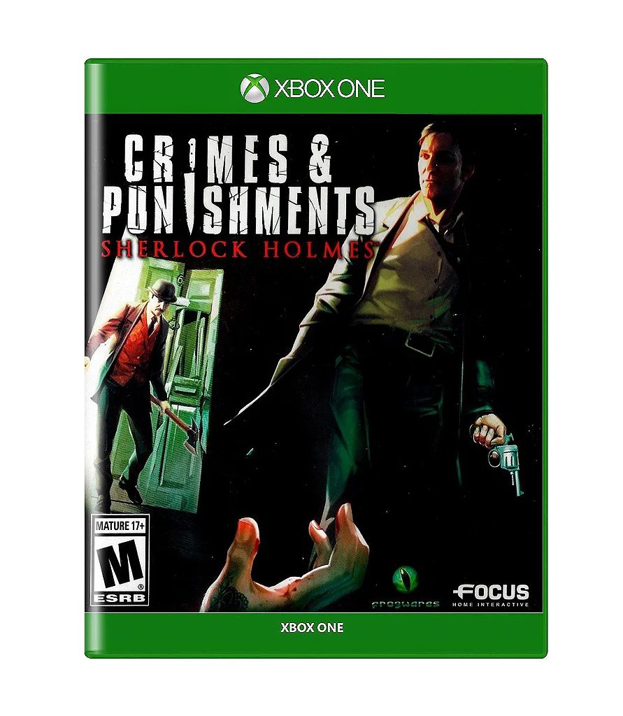 Jogo Crimes And Punishment: Sherlock Holmes - Xbox One - Maximum Games