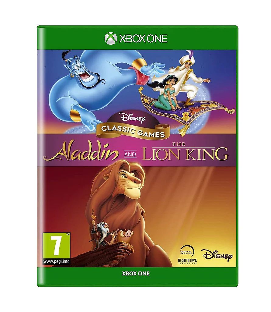 Jogo Aladdin And The Lion King - Xbox One - Disney Interactive