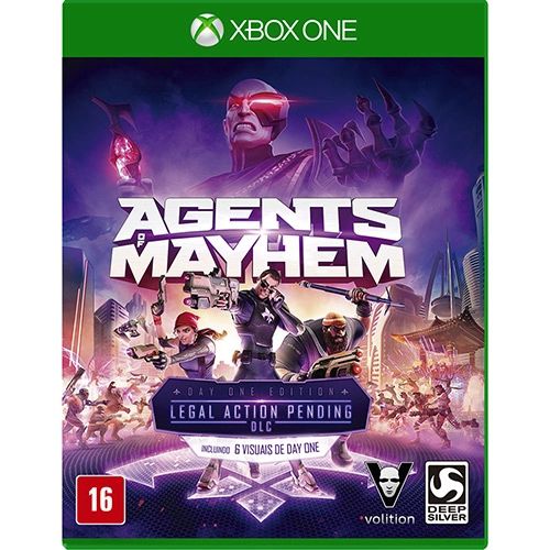 Jogo Agents Of Mayhem Day One Edition - Xbox One - Deep Silver