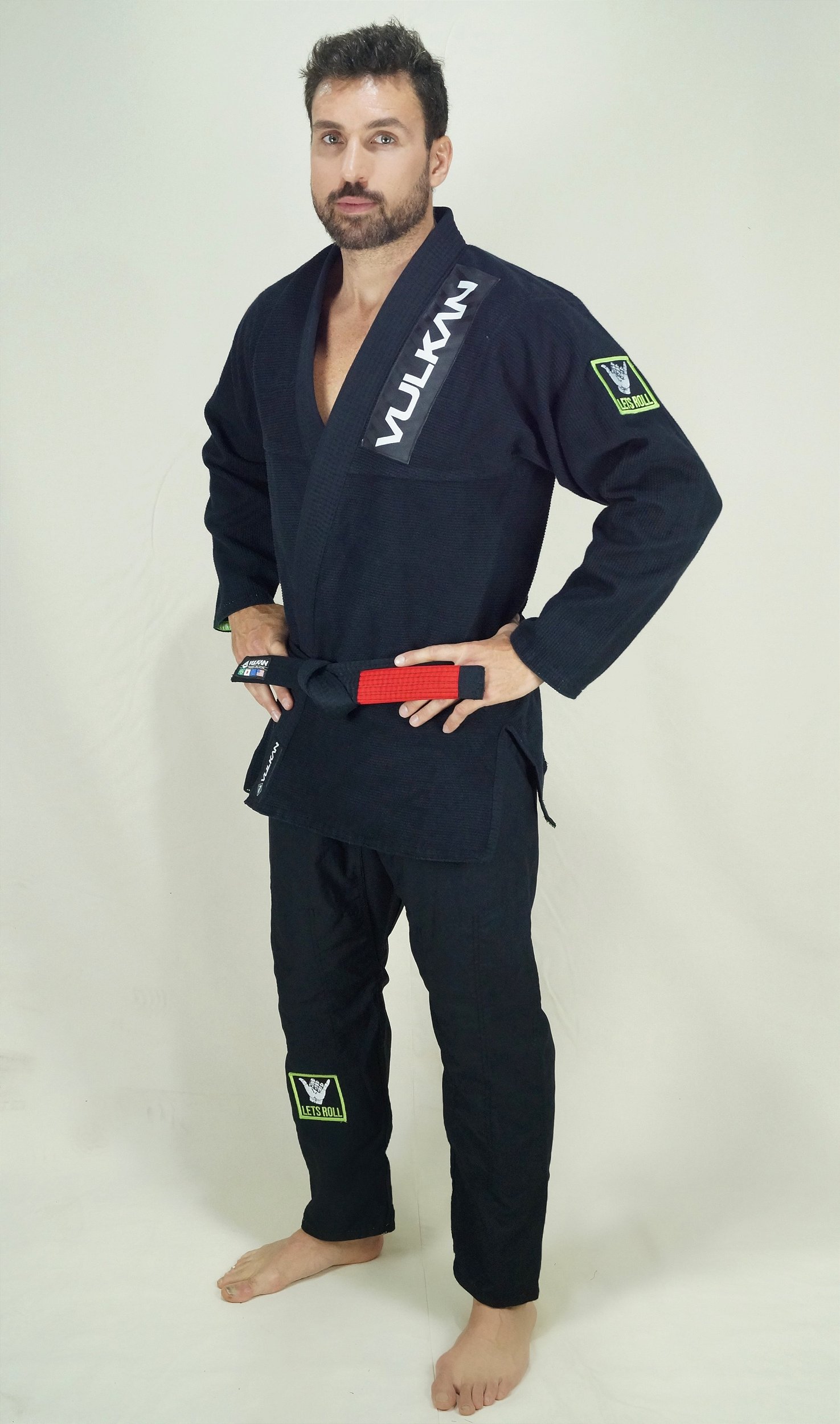 Kimono Jiu Jitsu Vulkan PRO LET´S ROLL | Vulkan Fight Company - Kimono Jiu  Jitsu com o melhor custo x benefício | Vulkan