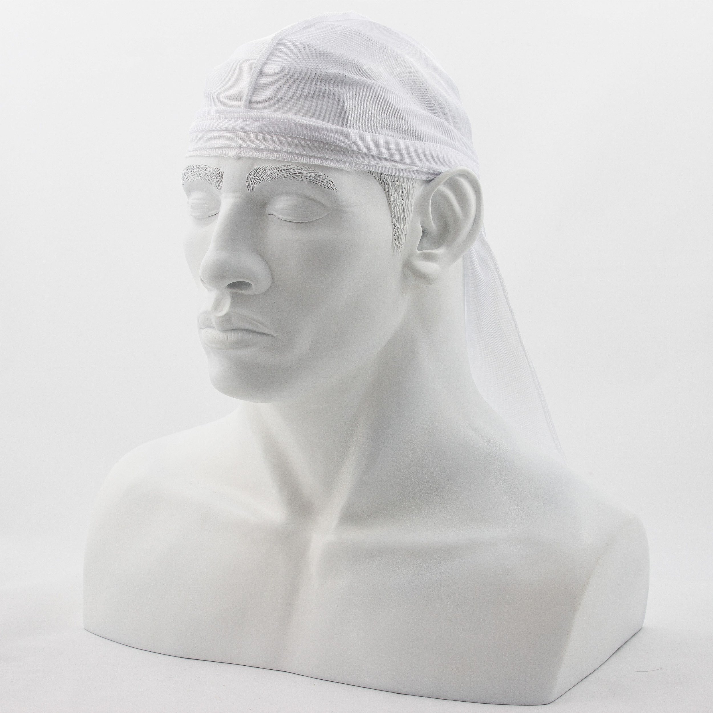 Bandana Durag Tradicional Branca TUG Brasil Original TUG Brasil Original Durags