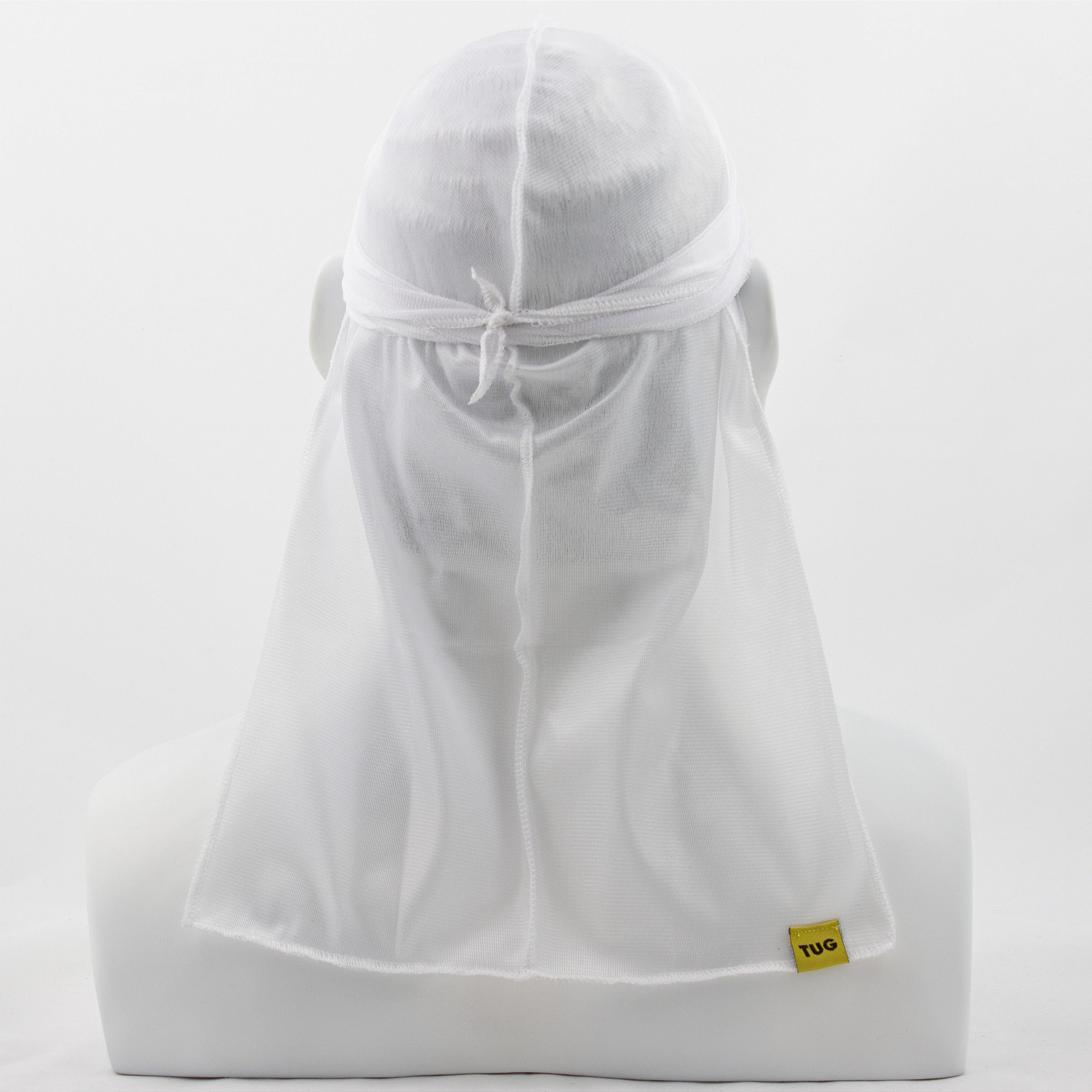 Bandana Durag Tradicional Branca TUG Brasil Original TUG Brasil Original Durags