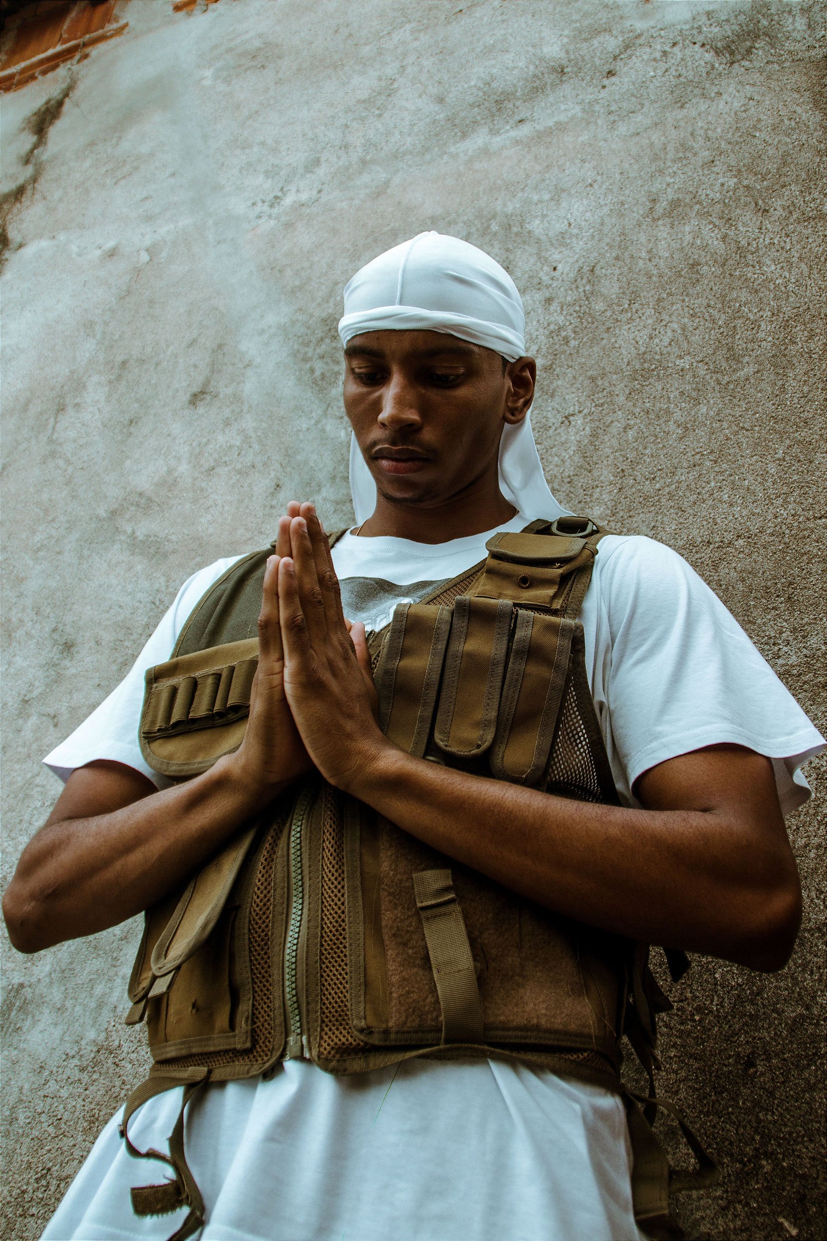 Bandana Durag Tradicional Branca TUG Brasil Original TUG Brasil Original Durags