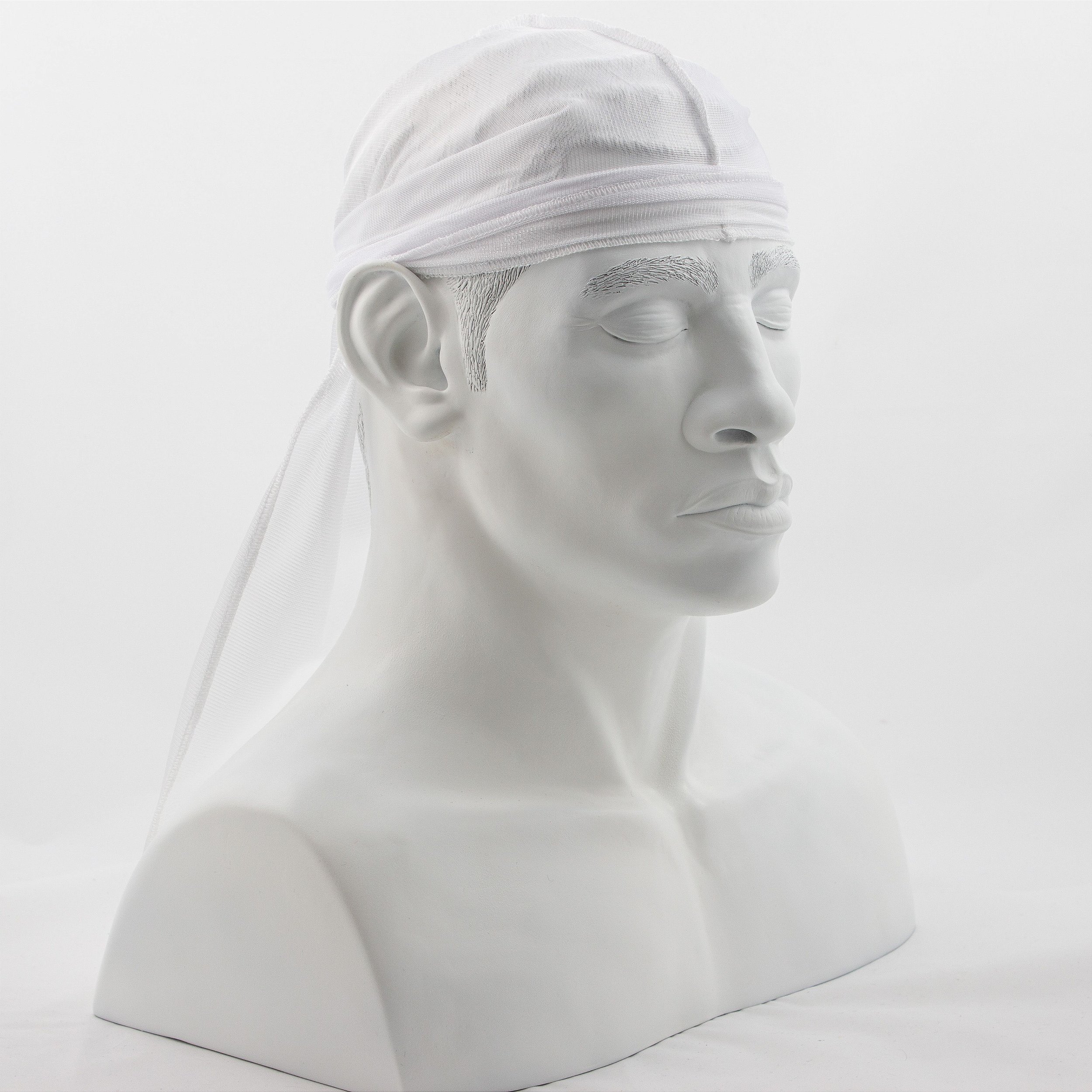 Bandana Durag Tradicional Branca TUG Brasil Original TUG Brasil Original Durags