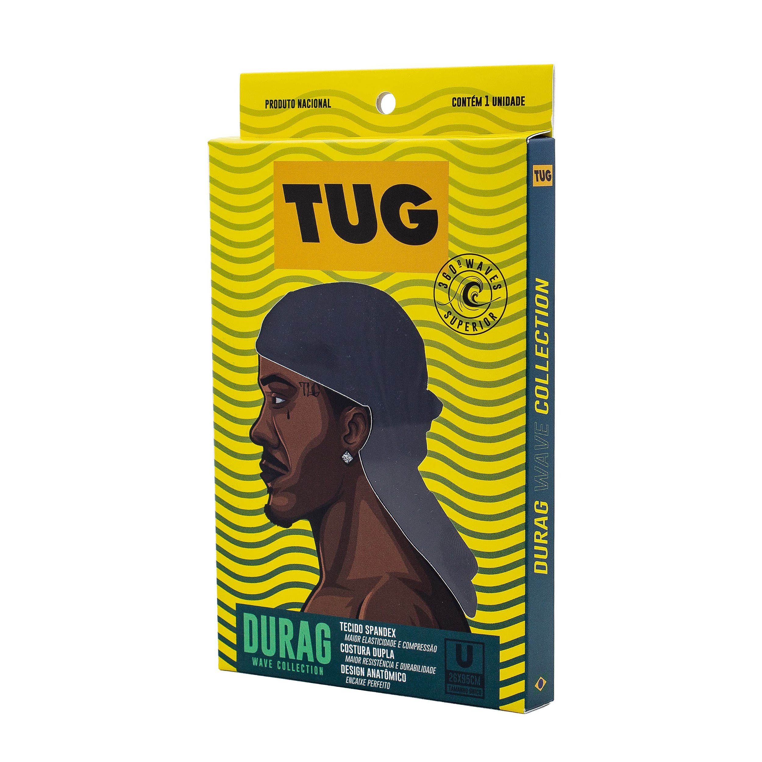 Durag Bandana Dureg para Fazer Waves Premium - @esponjanudred - Bandana -  Magazine Luiza