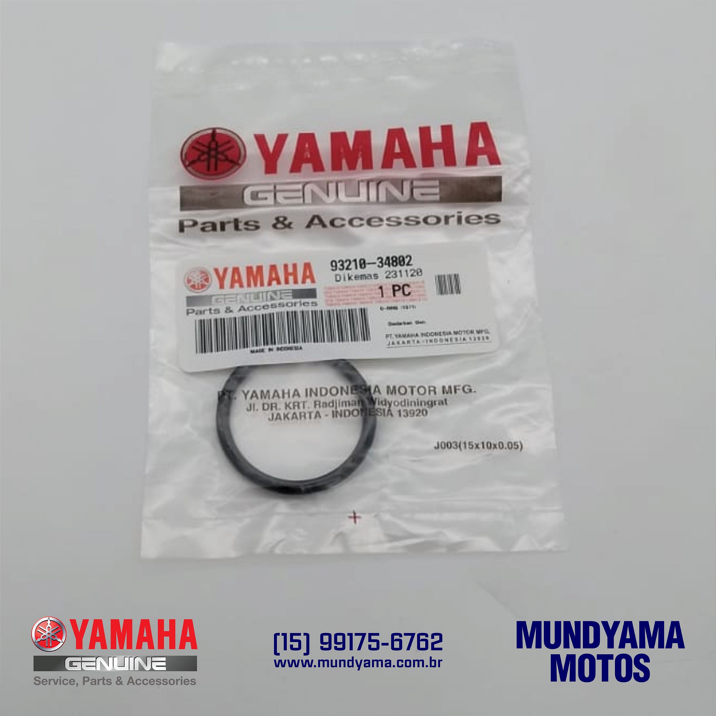 Anel de Borracha (6) - NMAX 160 (Original Yamaha) - Mundyama Yamaha