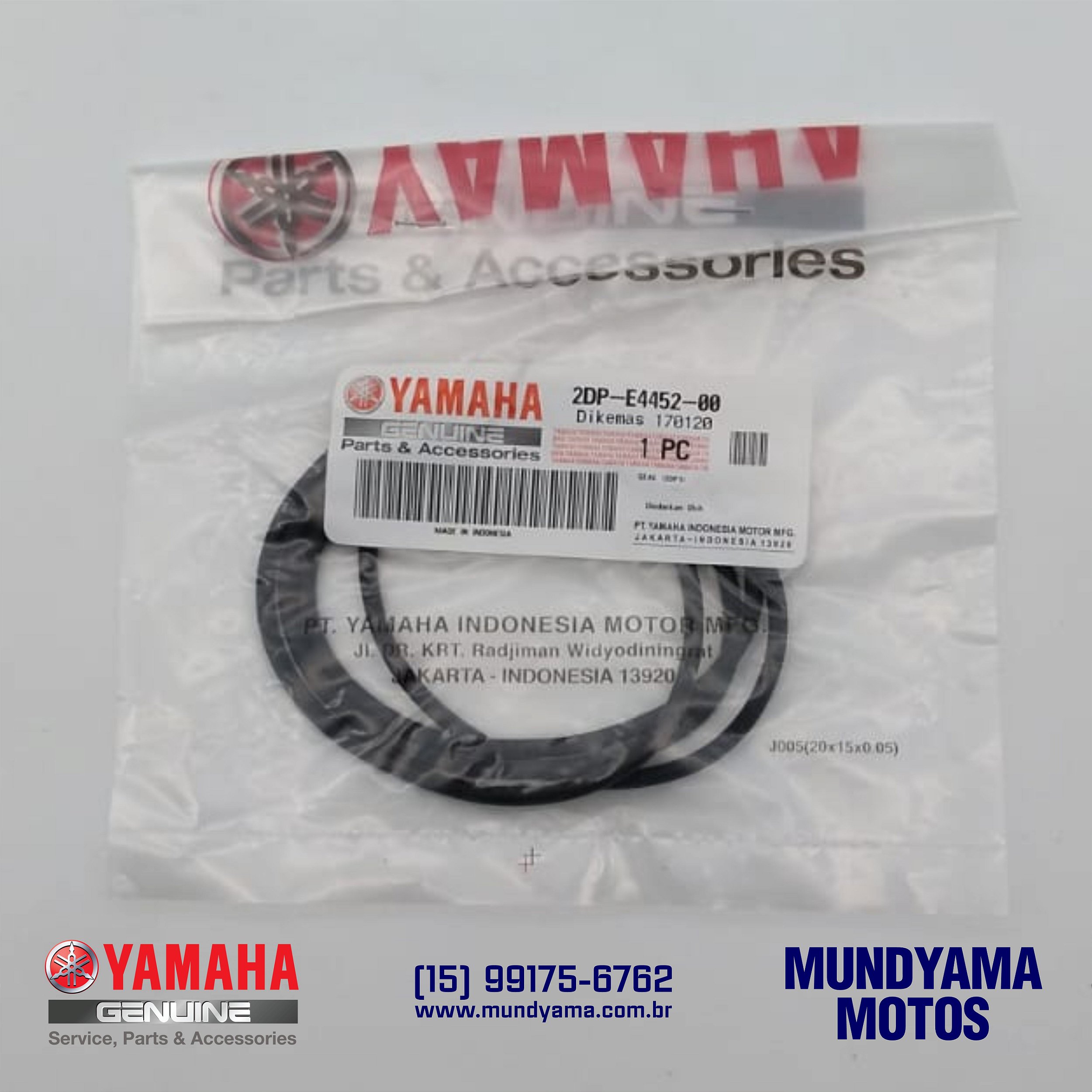 Vedação da Caixa do Filtro de Ar - NMAX 160 (Valor Unitário) - Mundyama  Yamaha