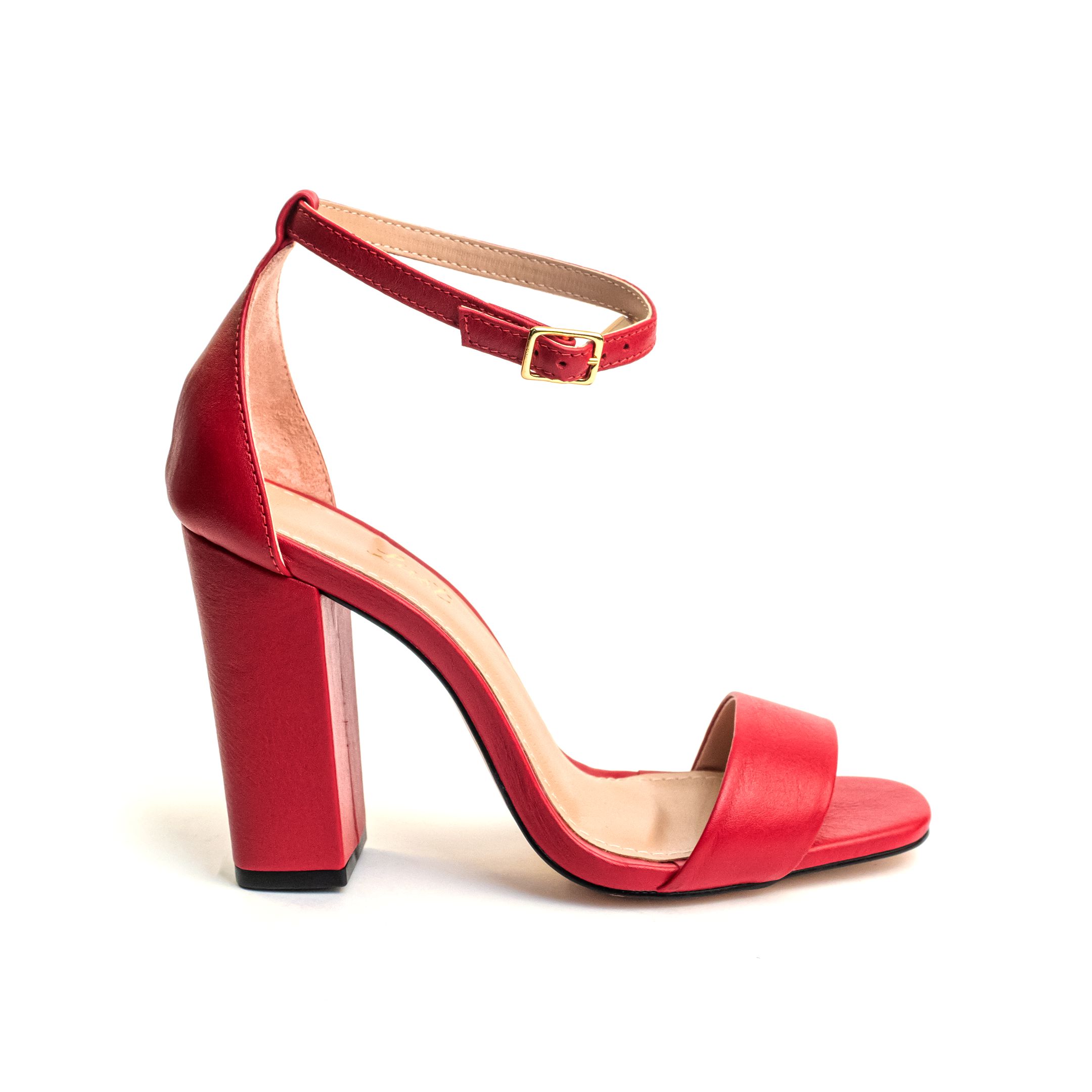 Sandália Talita vermelha - Lust Store | Calçados Femininos