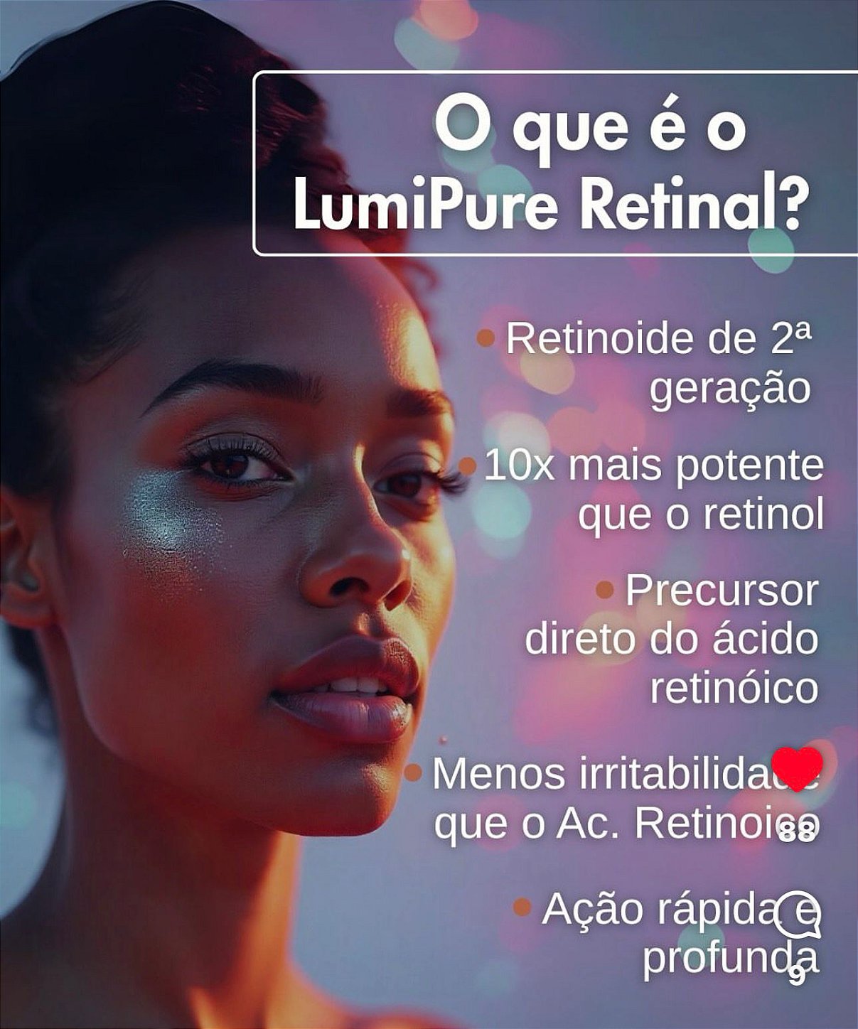 Lumipure Retinal - Retinaldeído 0,05%, Cerassomosides 2%, Luminescense ...