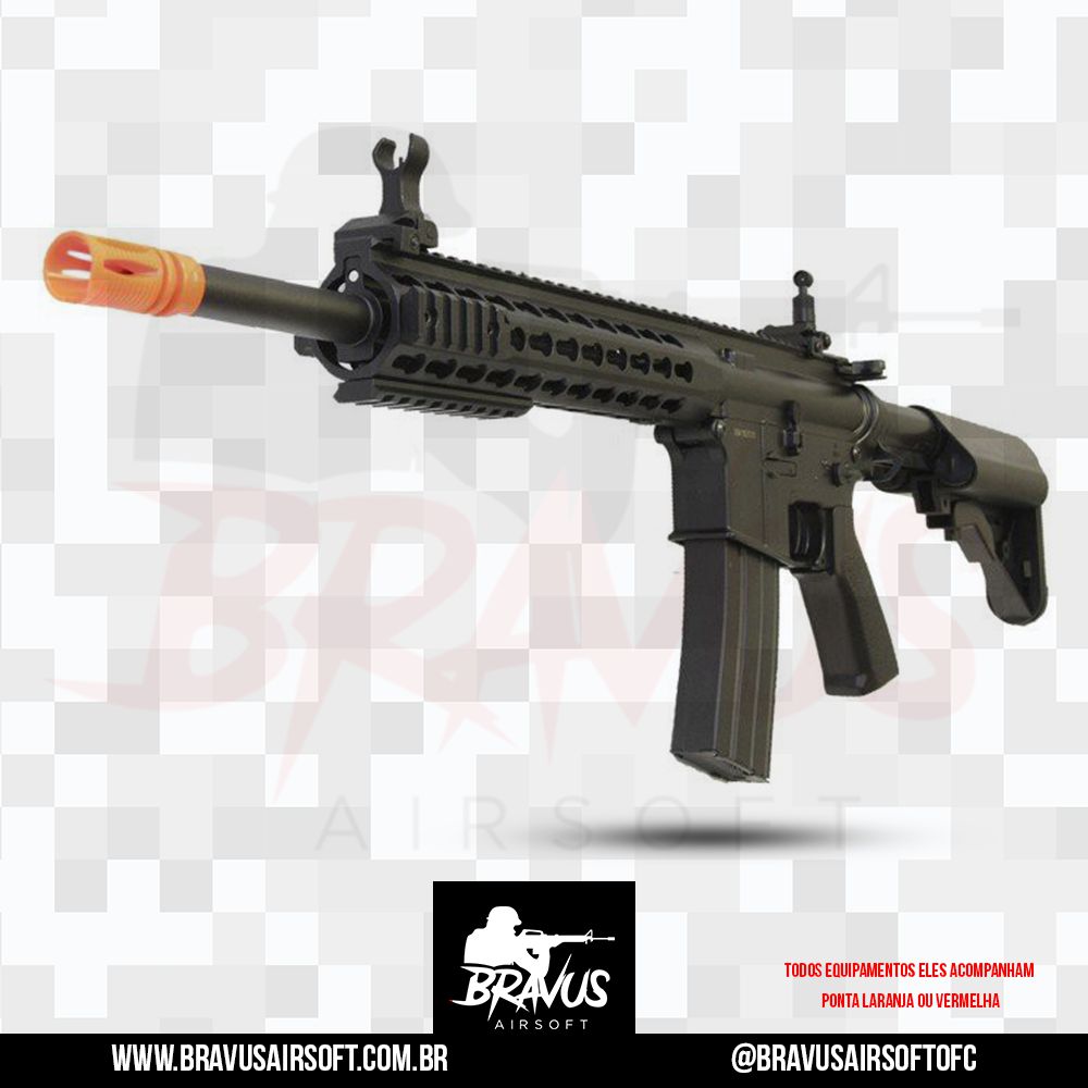 RIFLE AIRSOFT CM M A AEG CYMA BRAVUS AIRSOFT A MELHOR LOJA DO ABC