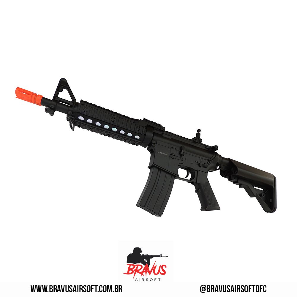 RIFLE AIRSOFT CM M RAS II M A AEG CYMA BRAVUS AIRSOFT A MELHOR LOJA DO ABC