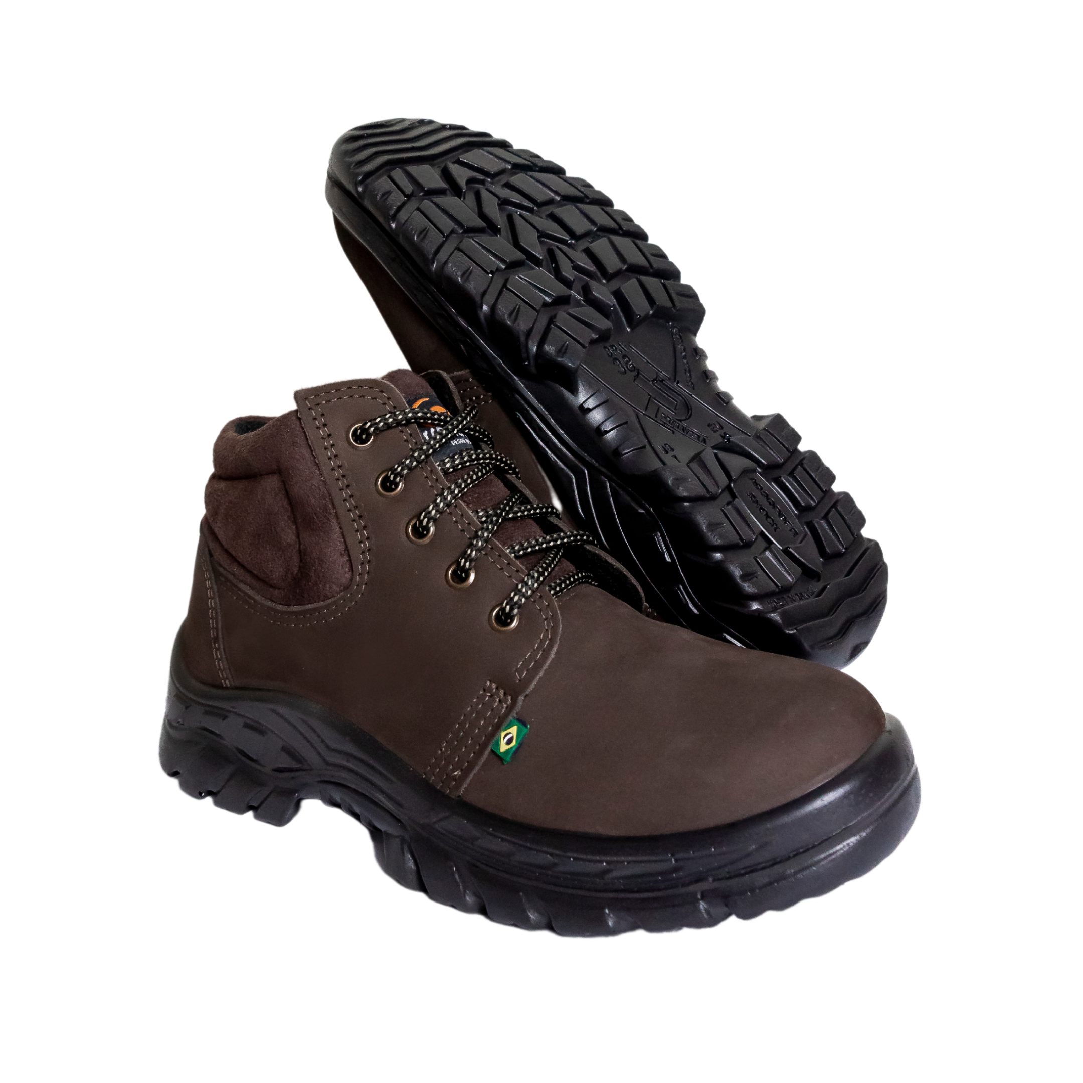 Bota de Segurança Ecosafety | Bico Composite, Couro Nobuck | C.A