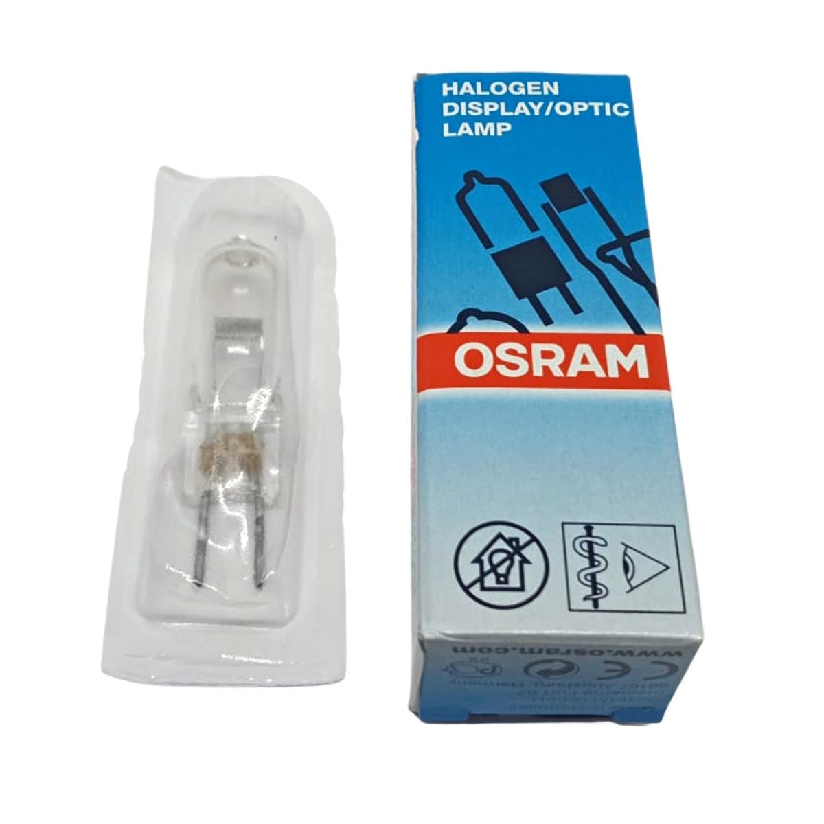 LAMPADA JC 24V 150W FCS OSRAM - REFLETOR ODONTOLÓGICO - Auxilium Odonto