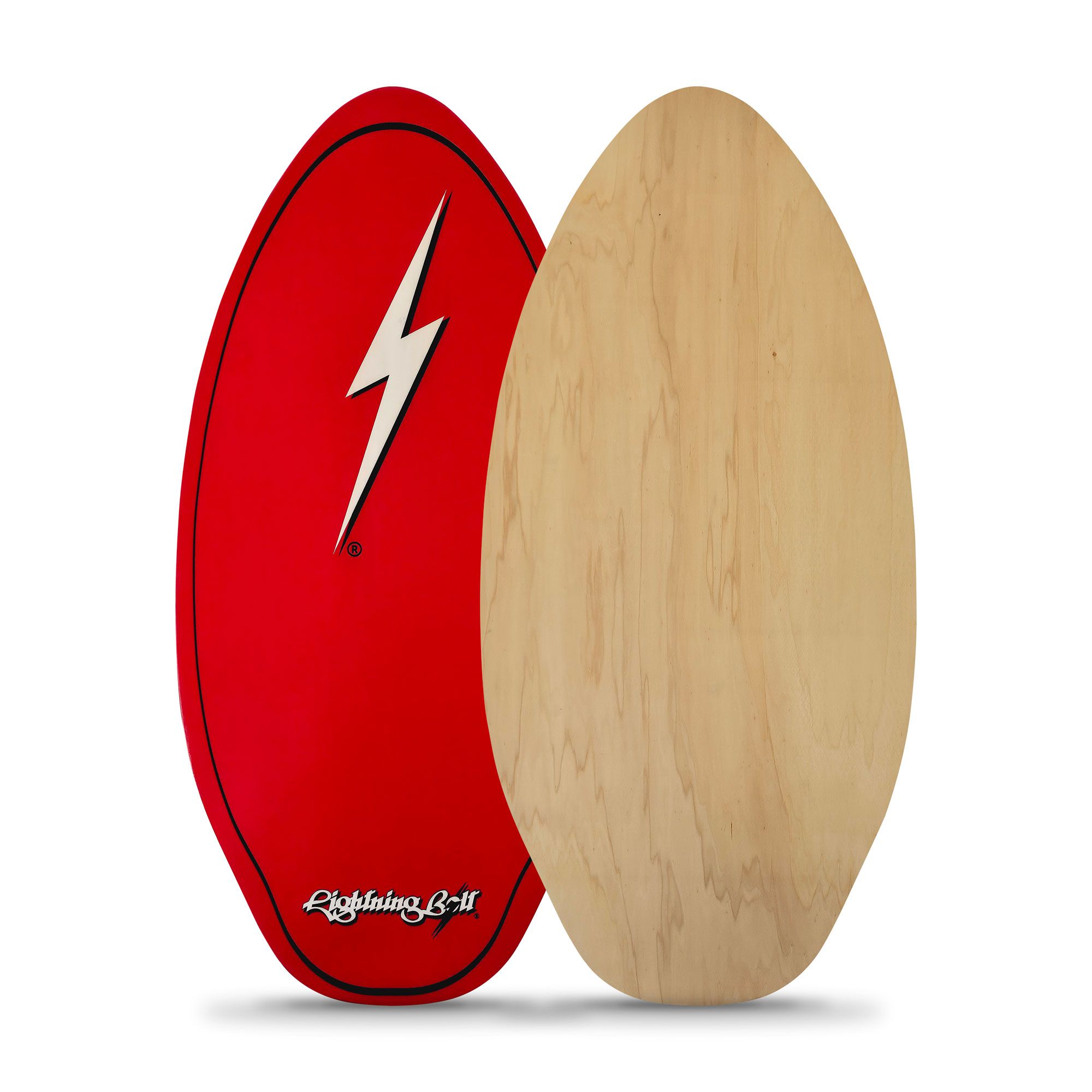 Prancha Skimboard Lightning Bolt Vermelha - 5Imports