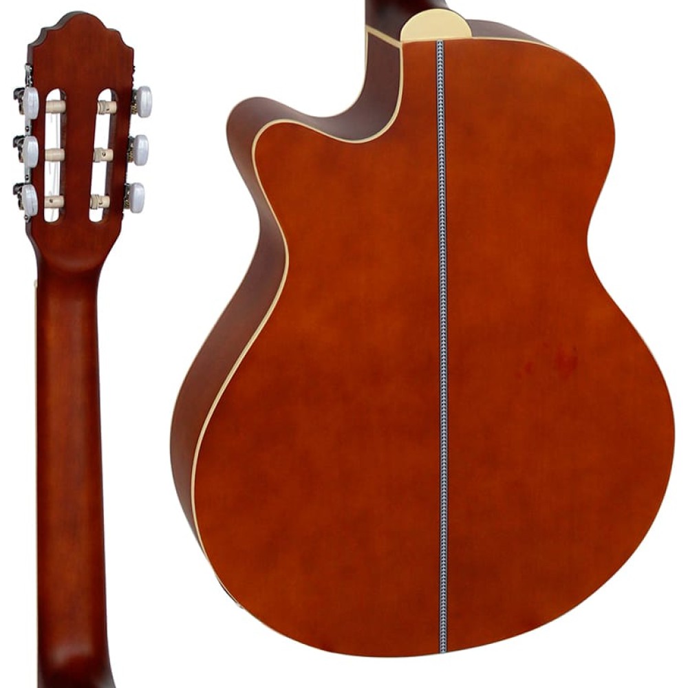 Violão Giannini GNF-1D Natural Satin Fosco nylon elétrico - Loja de ...