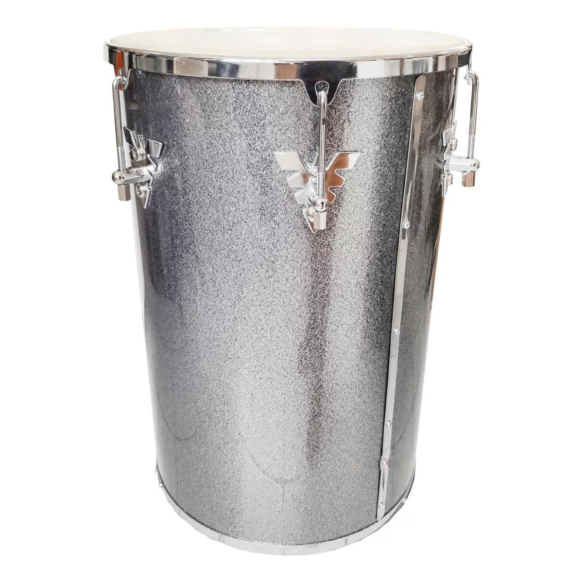 Rebolo Instrumento Rebolo Samba M 50x12 Madeira Pvc Titanium Sparkle 921MA TNT - Loja de ...