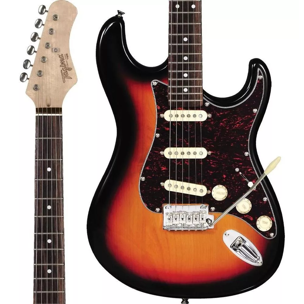 Tagima Explorer Guitarra Tagima T635 Sunburst escala escura Tortoise - Loja de ...