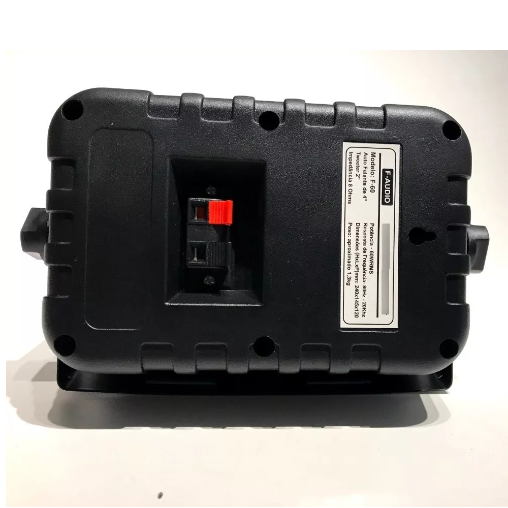 Caixa De Som SP400 - 60W RMS, 200W De Pico, 3 Vias, Cor Branca (Par)