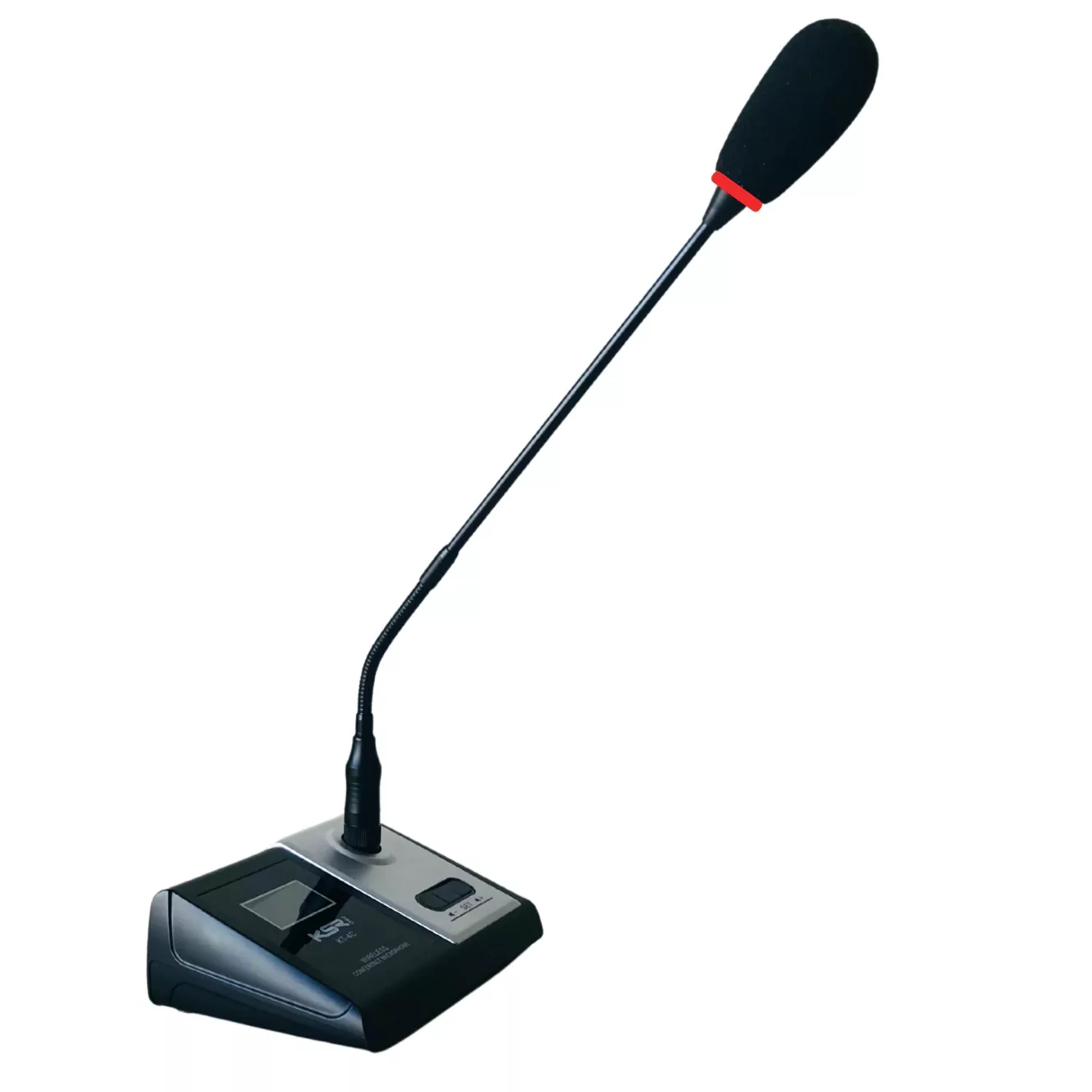 4 Microfones Sem Fio de mesa Gooseneck reunião KSR Kt-04c - Loja de ...