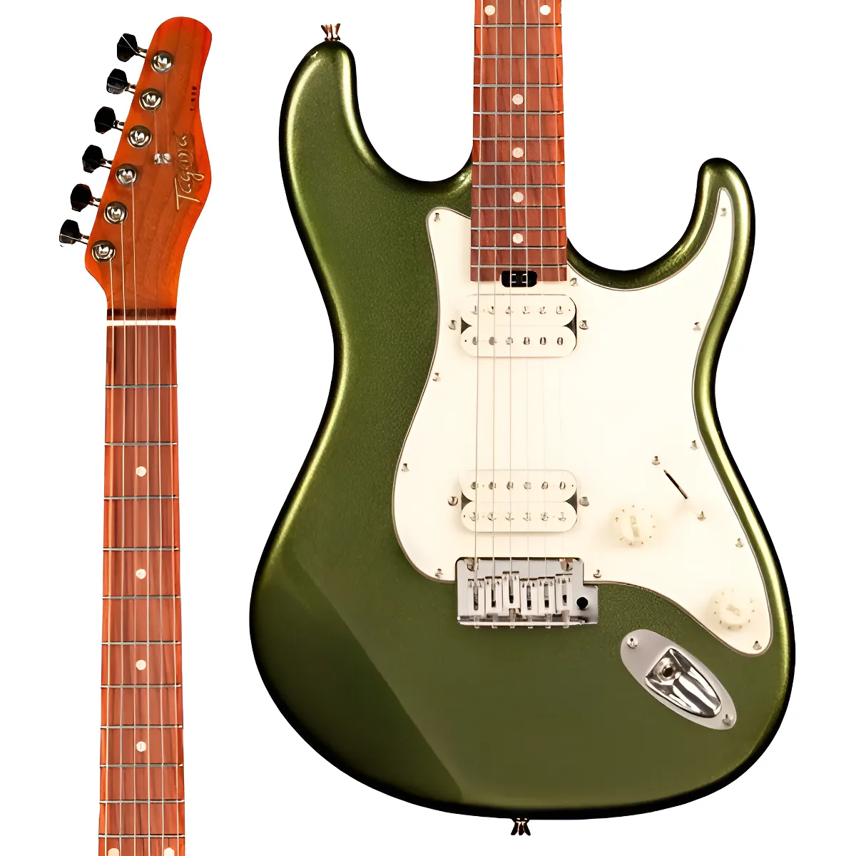 Guitarra Tagima T-620 Green Sparkle GRSPK - Loja de Instrumentos ...