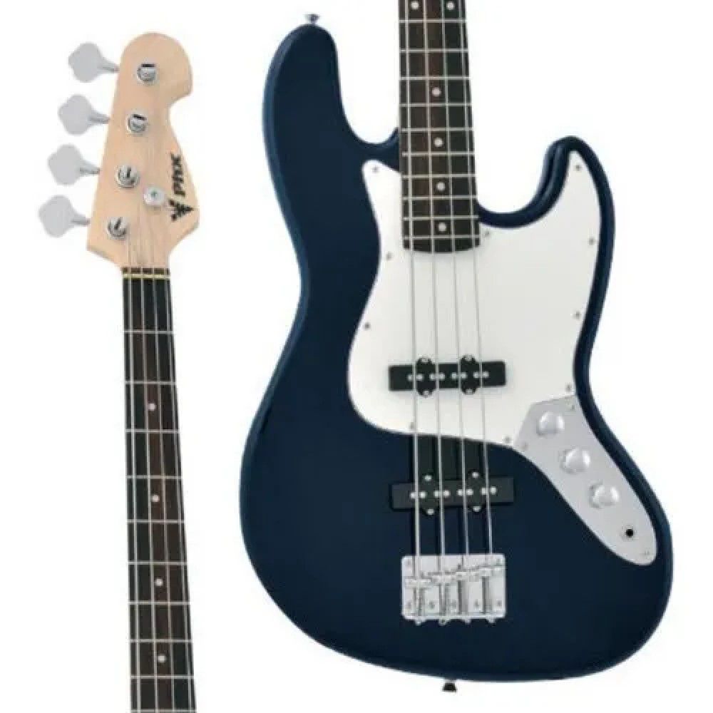 Baixo 4 Cordas Phx Jb Jazz Bass Azul Escuro Marinho - Loja de ...