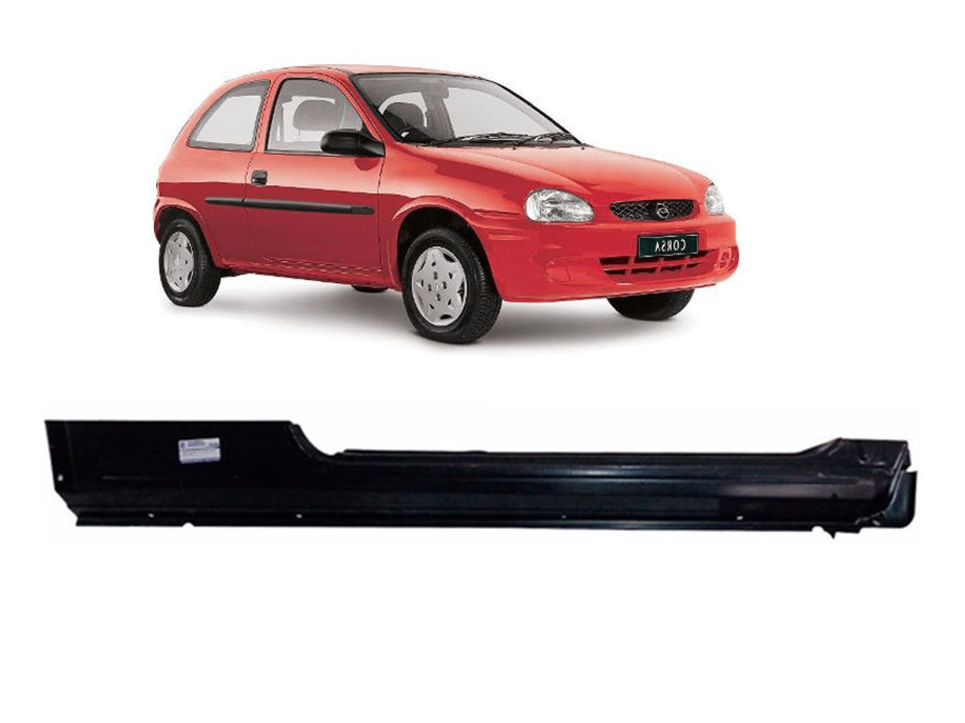 Par Pestana Externa Gm Corsa Hatch 2 Portas 1994 Até 2002 em Promoção na  Americanas