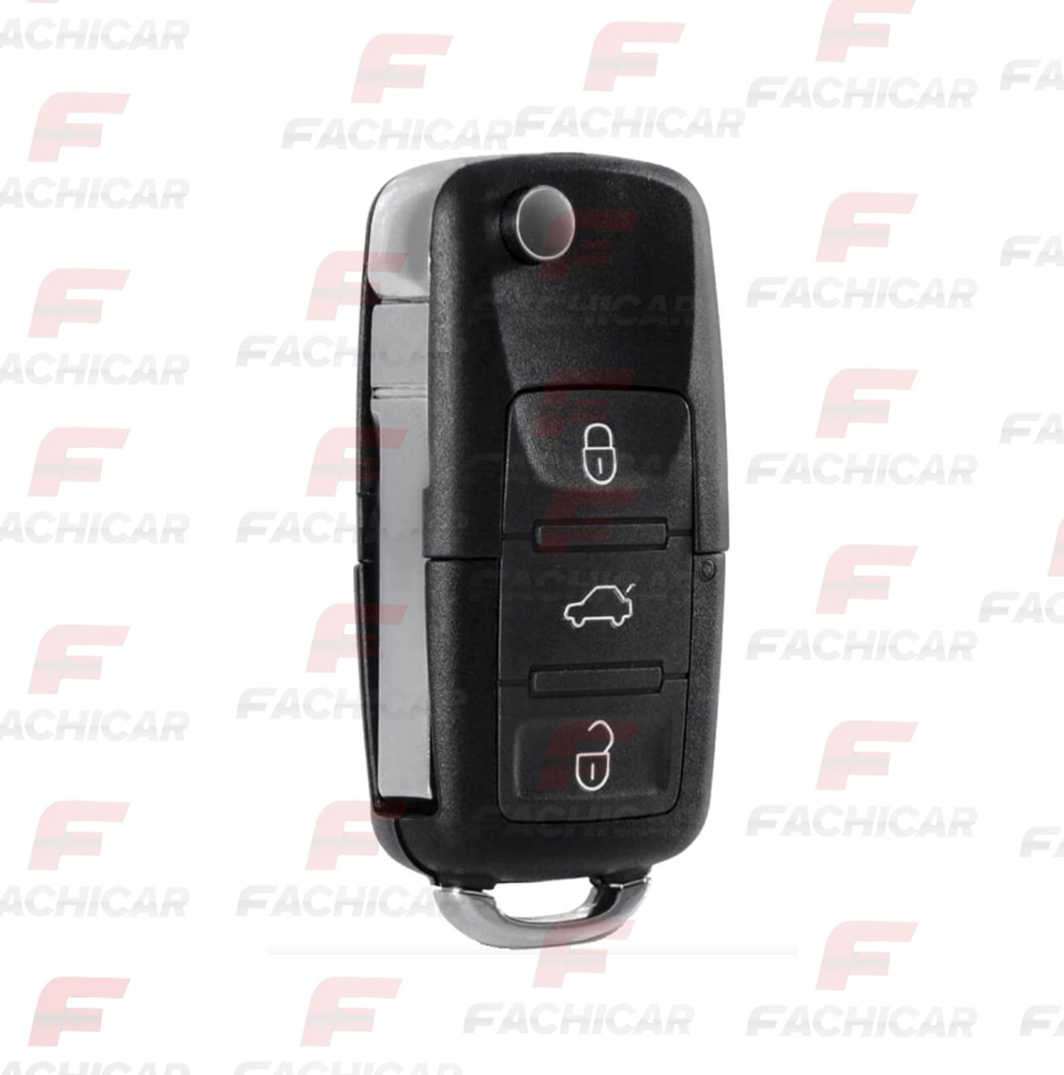 Carcaça Chave Vw Linha G6 G7 New Fusca Fox Novo Gol 3 Botões