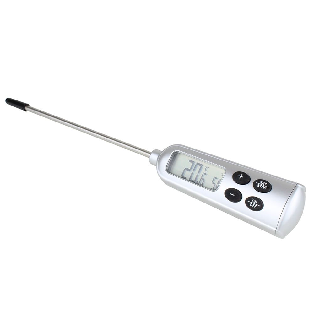 Termômetro Tipo Espeto Haste Inox Digital A prova d'água - Ciruvix -  Produtos científicos como Reagentes, vidrarias e equipamentos.