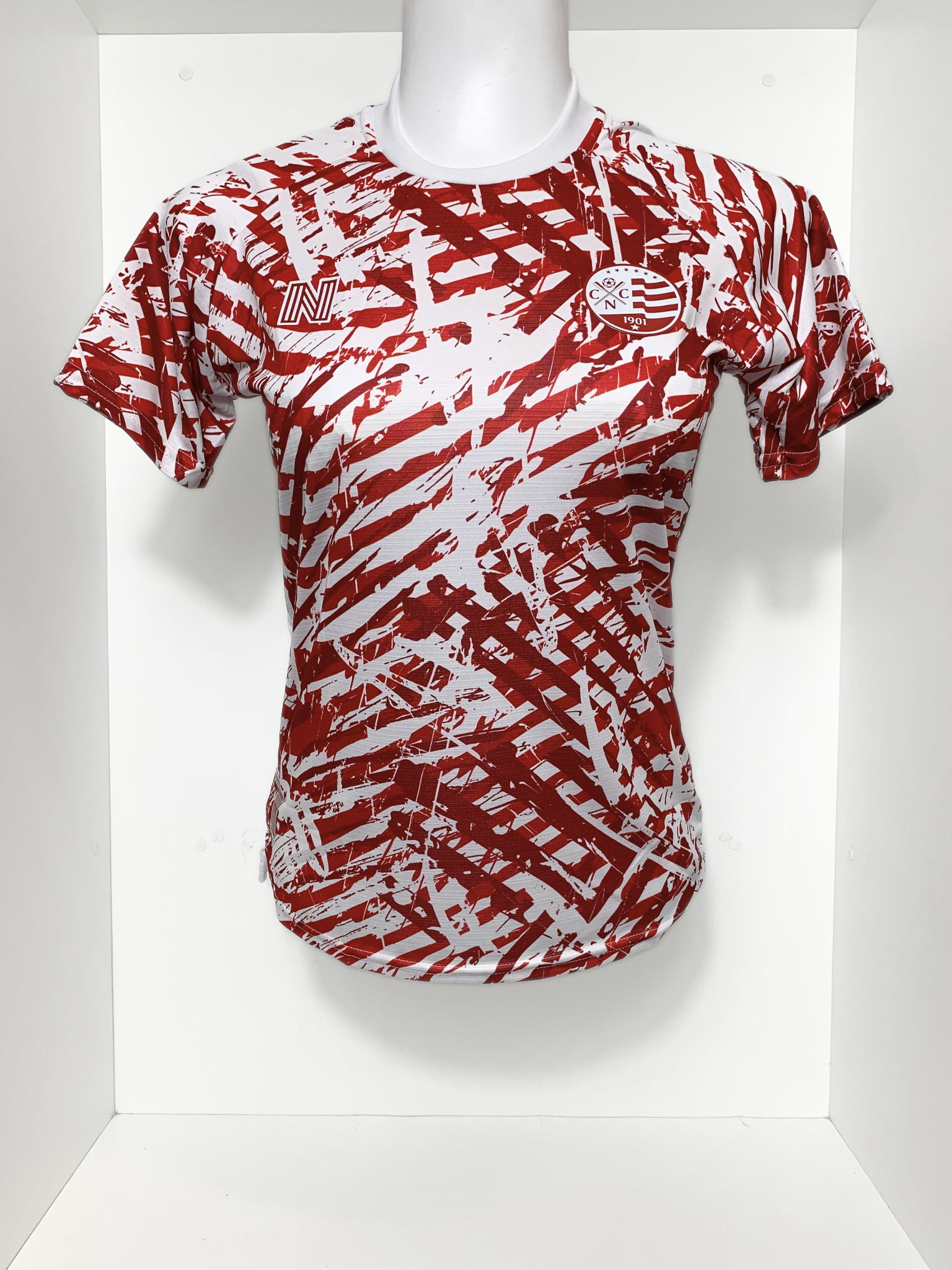 Camisa Náutico - NSeis Vermelha Padrão III 2023 - Dry Masculina - Timbushop  - Loja Oficial do Clube Náutico Capibaribe