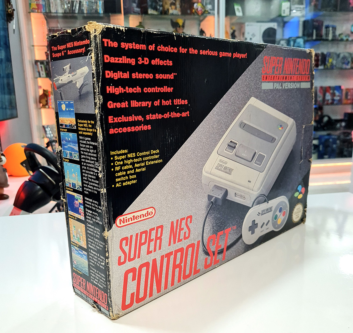 Super Nintendo Entertainment System (SNES) PAL Version Control Set ...