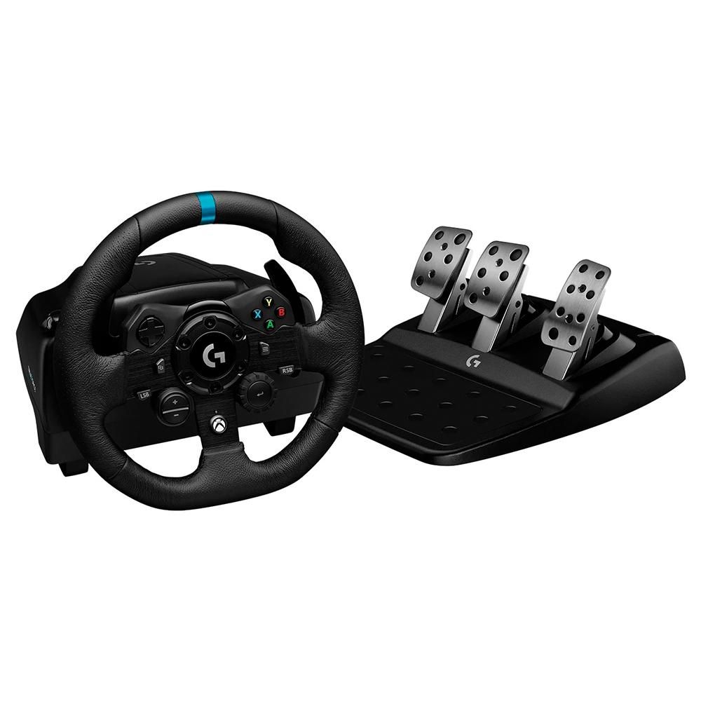 Volante Logitech G29 Driving Force e Pedais com Force Feedback para PS5, PS4,  PS3 e PC : : Games e Consoles