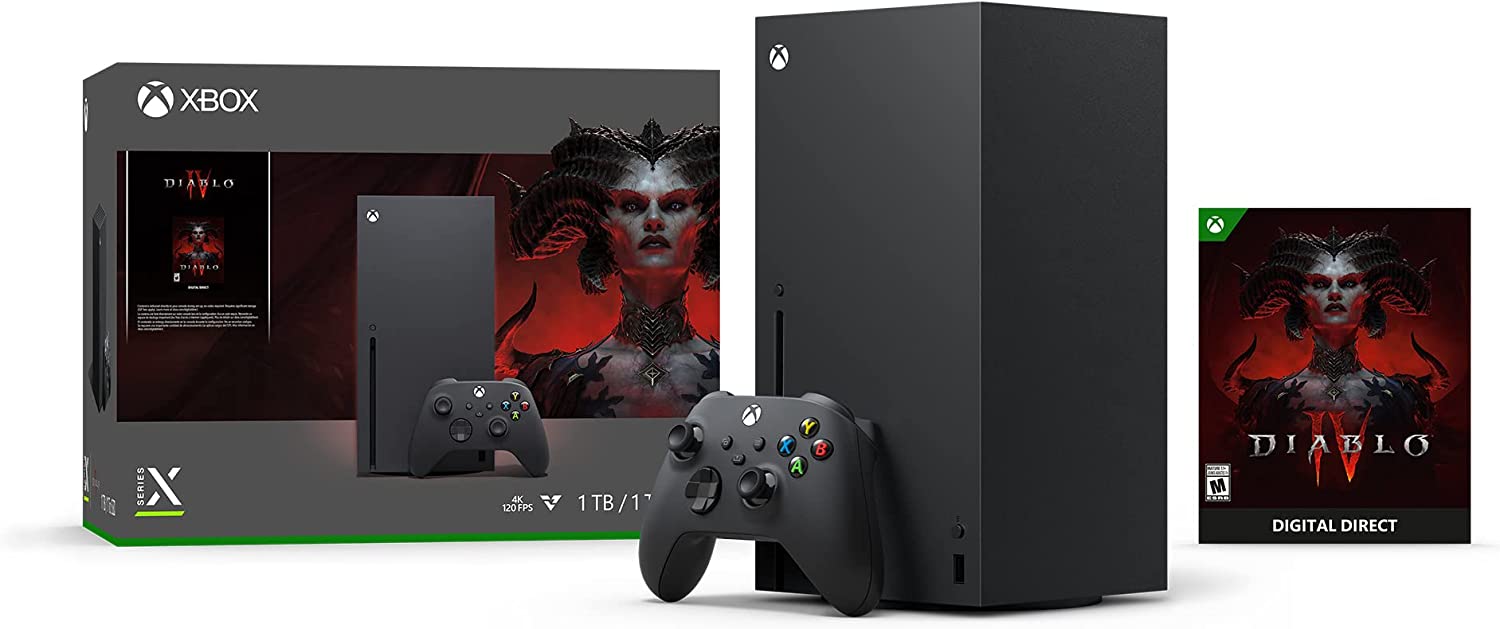 Disponível Xbox series x Nova com dois controles. vem com jogo diablo -  Videogames - Alto Alegre, Cascavel 1257516476