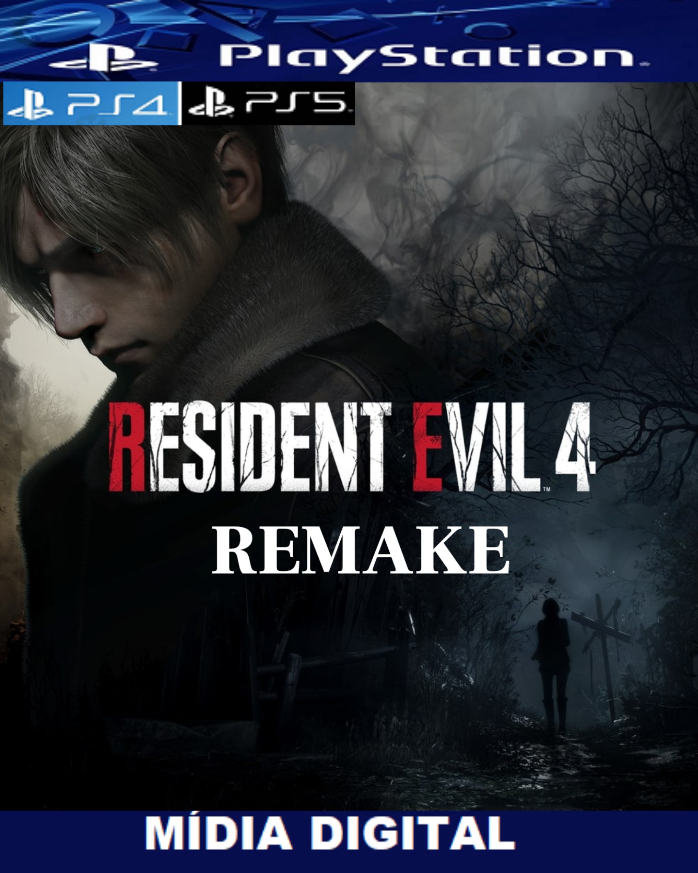 Resident Evil 4 Remake também será lançado na antiga geração