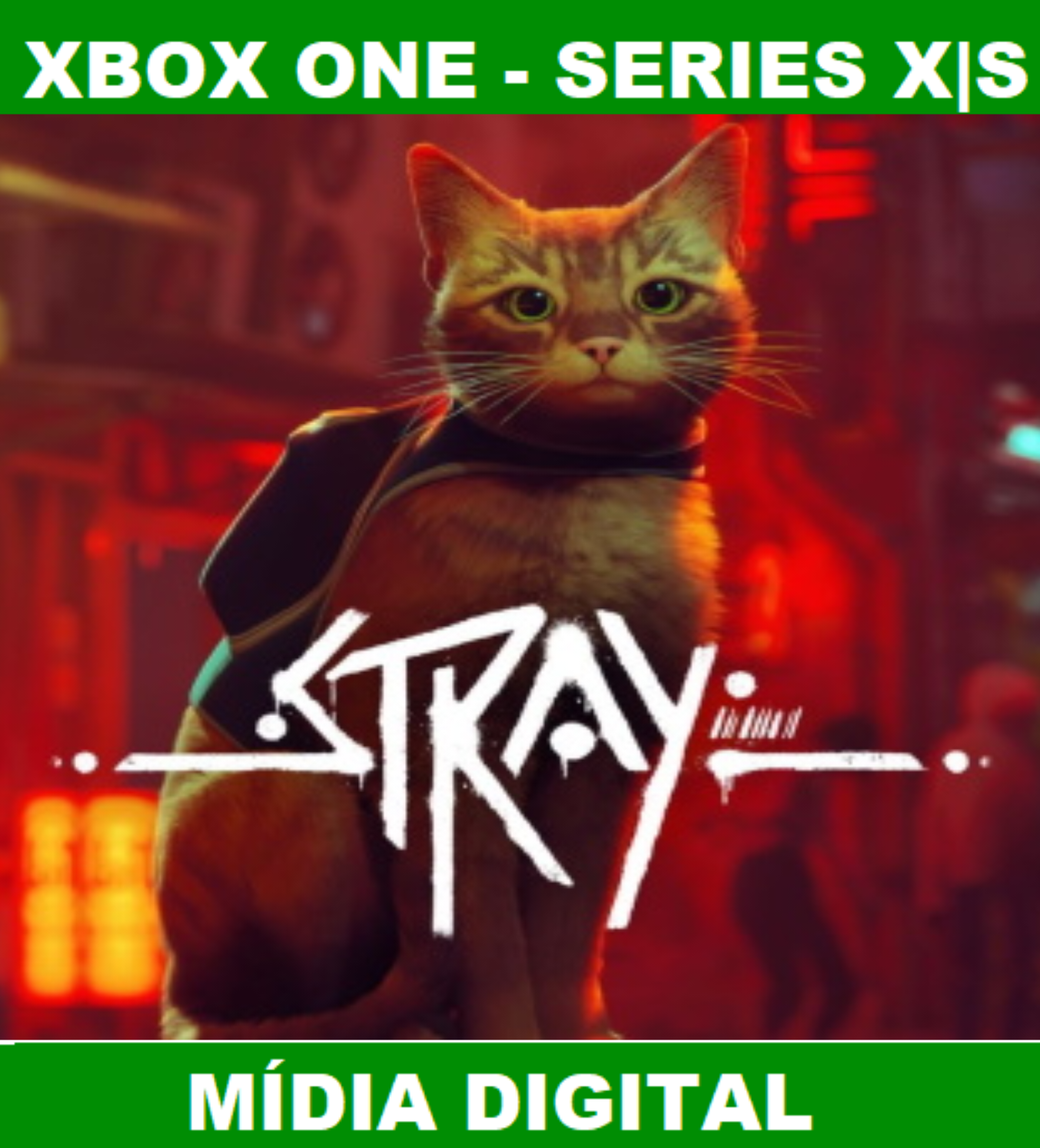 Stray Xbox One / Series XS Mídia Digital - ALNGAMES - JOGOS EM MÍDIA  DIGITAL