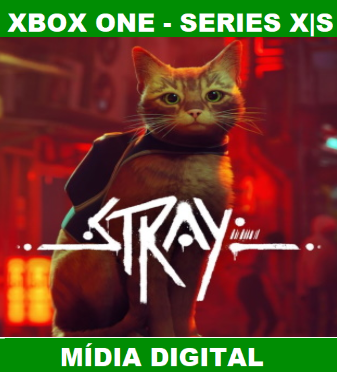 Stray I Jogo do Gatinho AO VIVO no Xbox Series S 