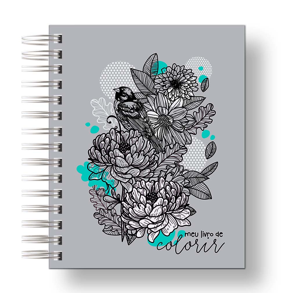 Livro de Colorir Adulto, Caderno para Colorir, Pintura, Desenho