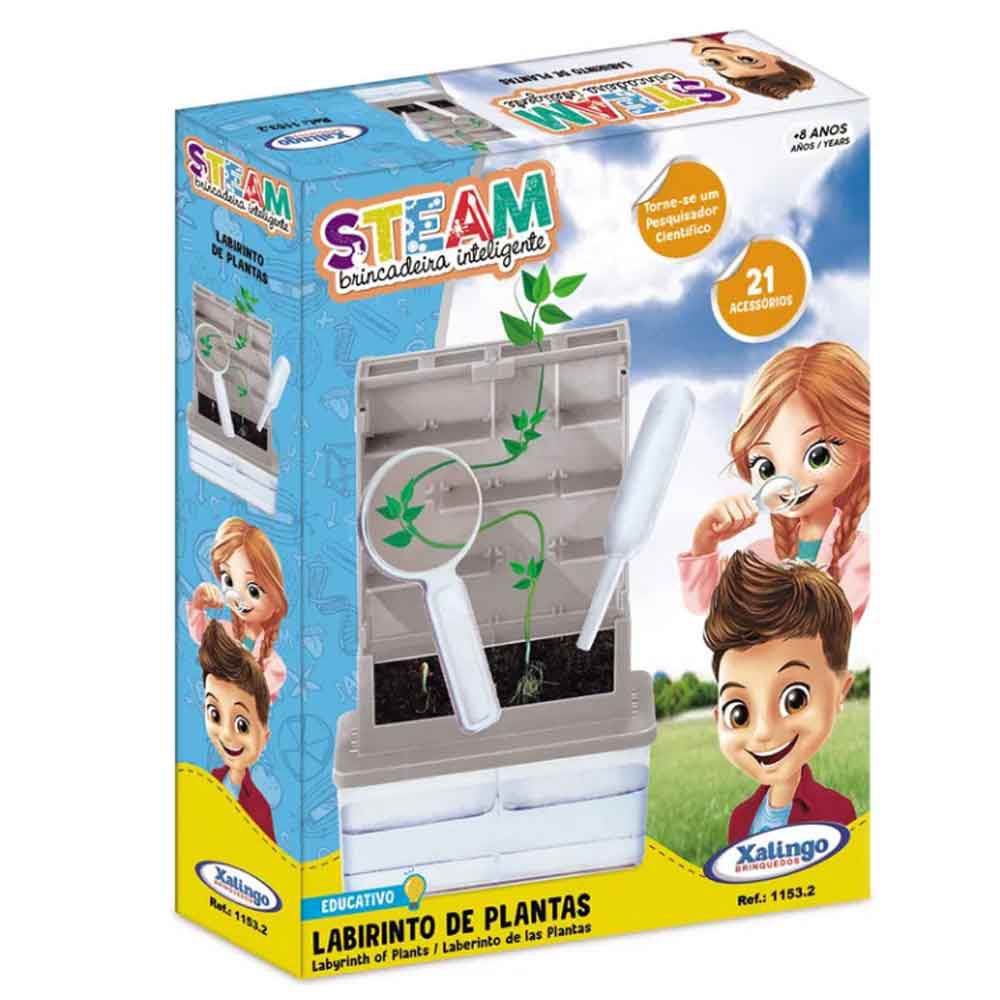 Jogo Educativo Pedagógico Labirinto Magnético Animal Steam