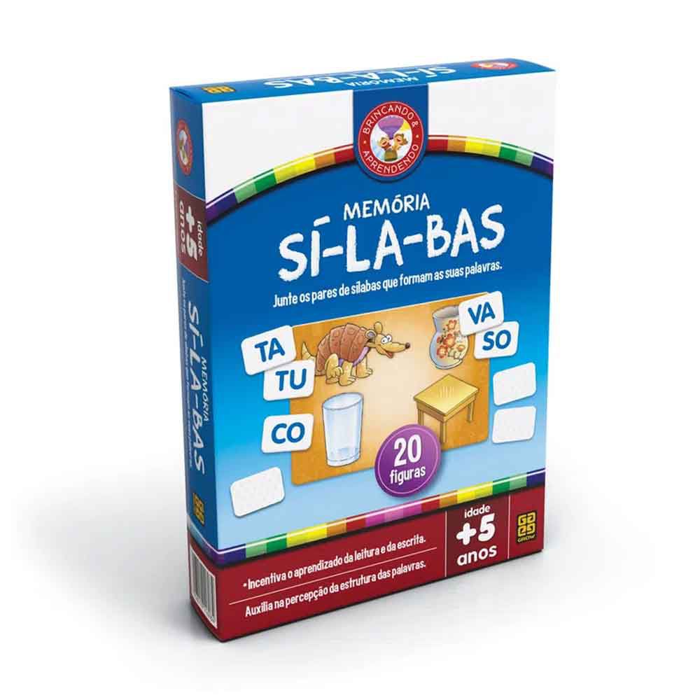 JOGO DA MEMÓRIA - SILABA SIMPLES - Educa Market