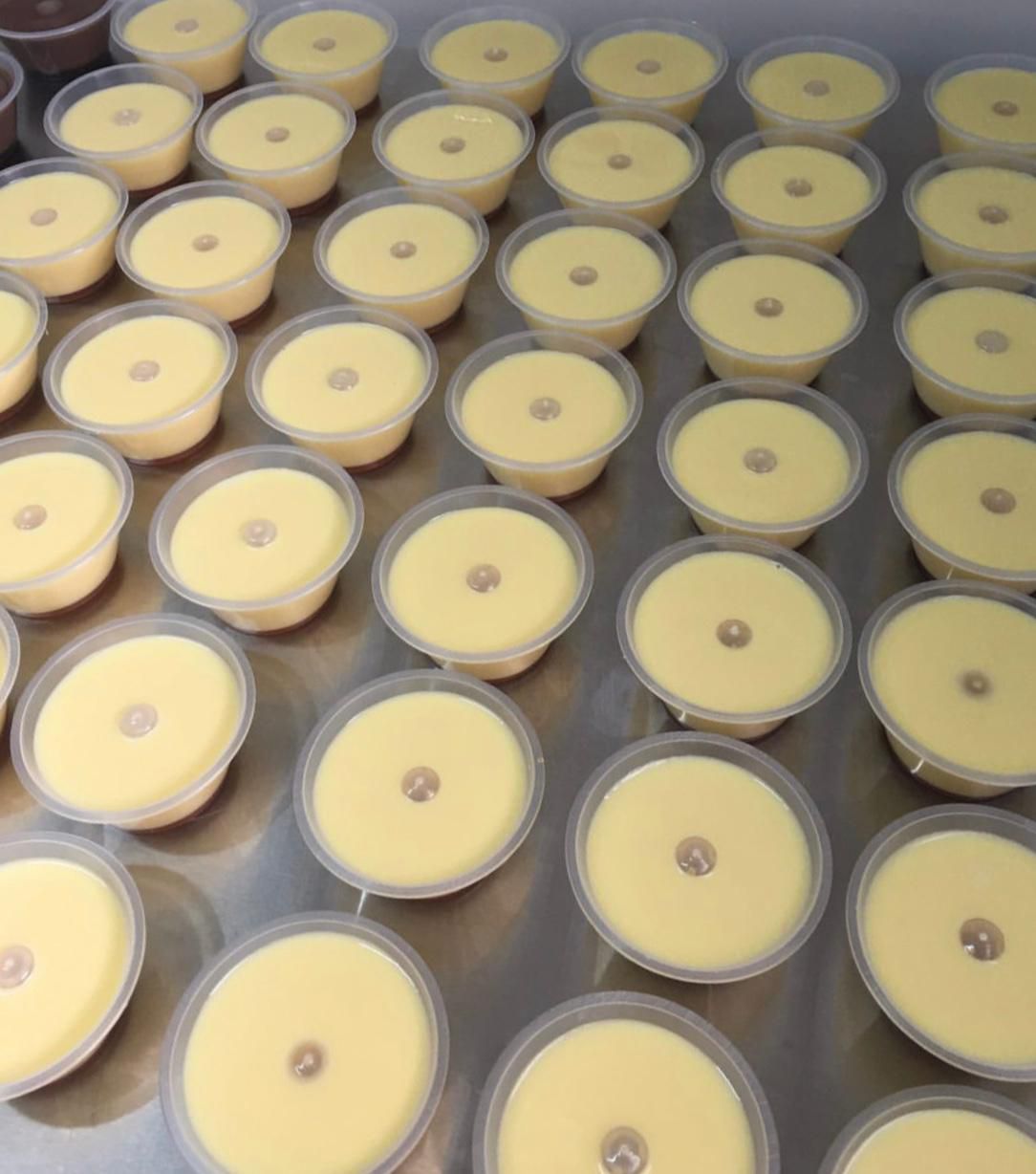 FORMA DE PUDIM 140ML COM TAMPA PP PACOTE COM 50 UNIDADES ...