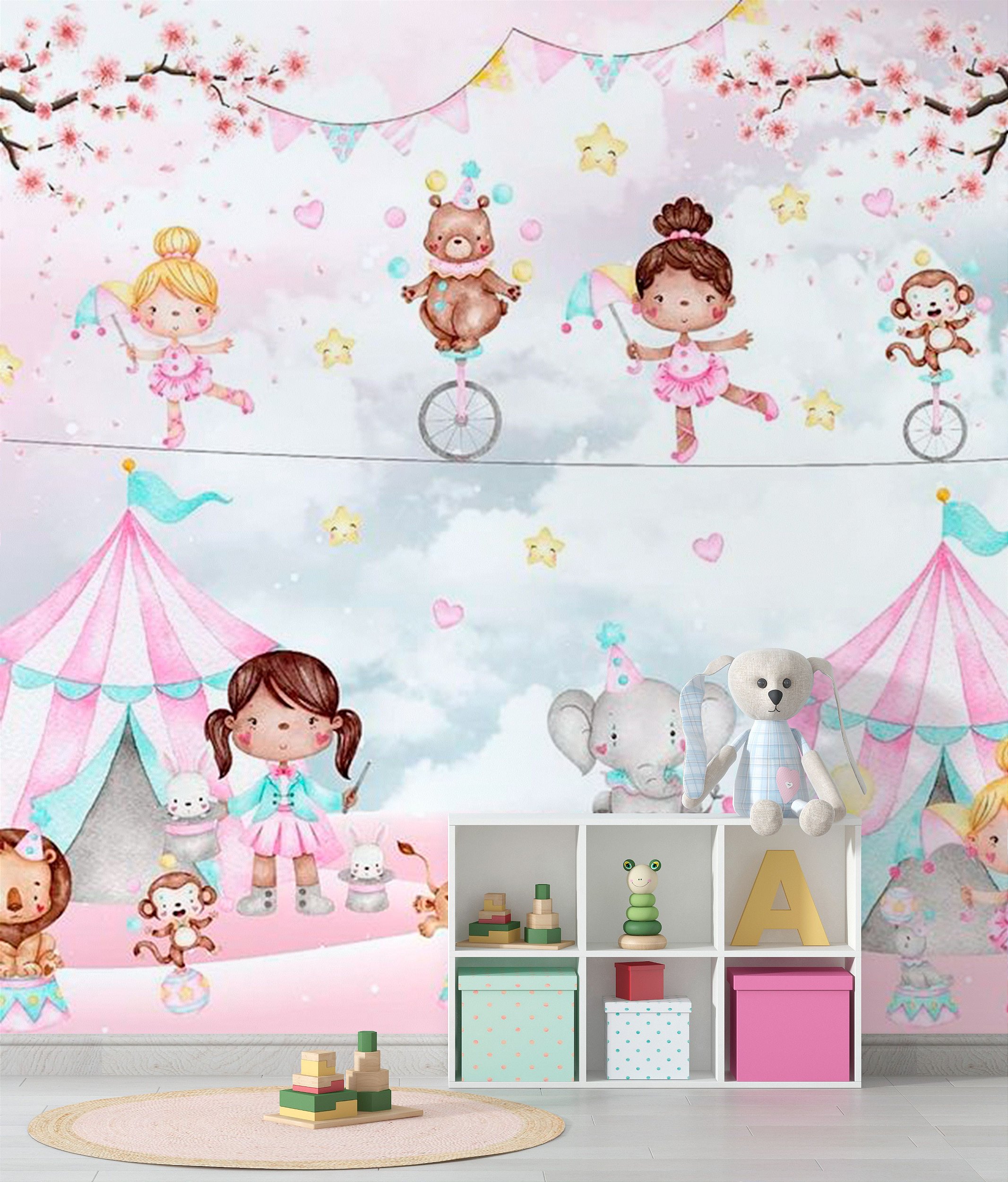 Papel de Parede Baby Bailarina