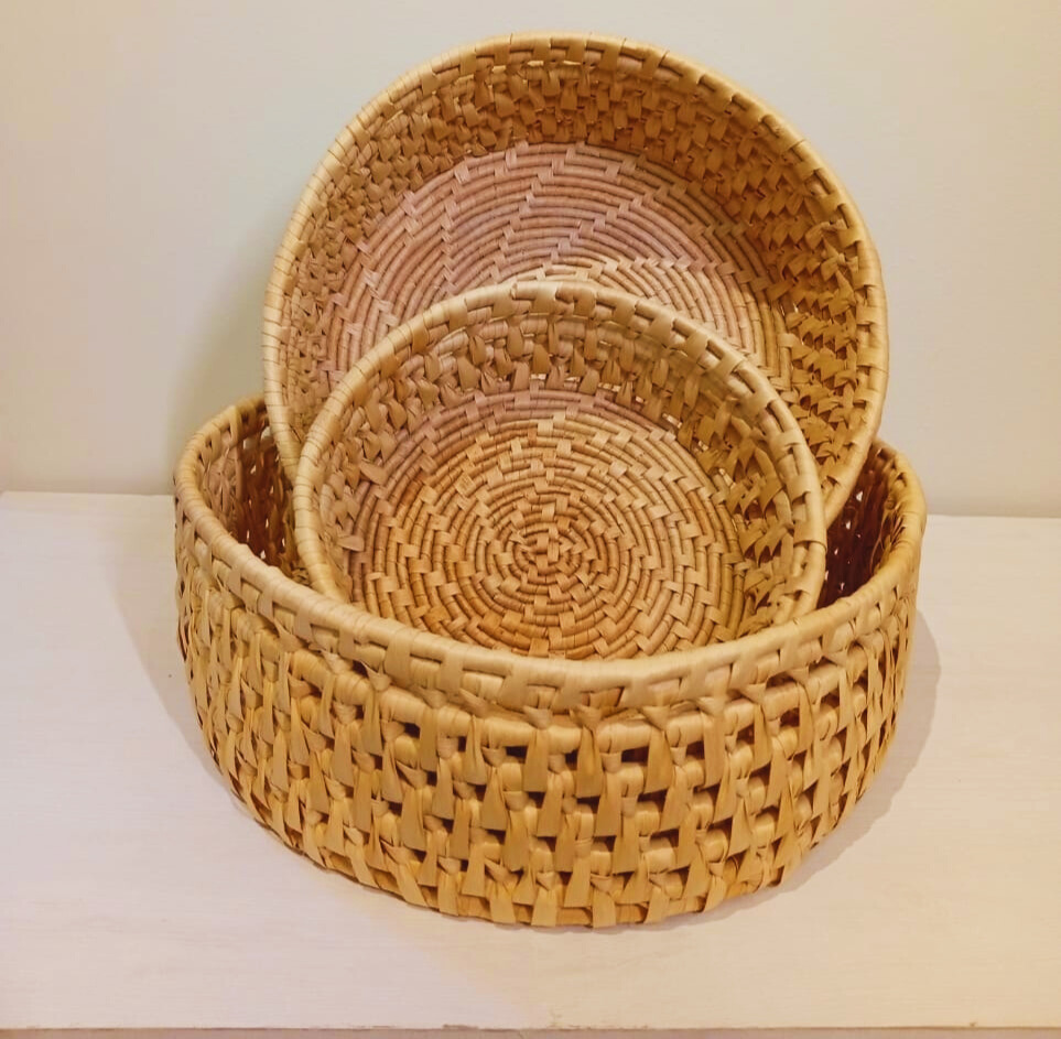 Cestas de Palha de Carnaúba Ponto Gigante - Kanzi | Artesanato e design ...