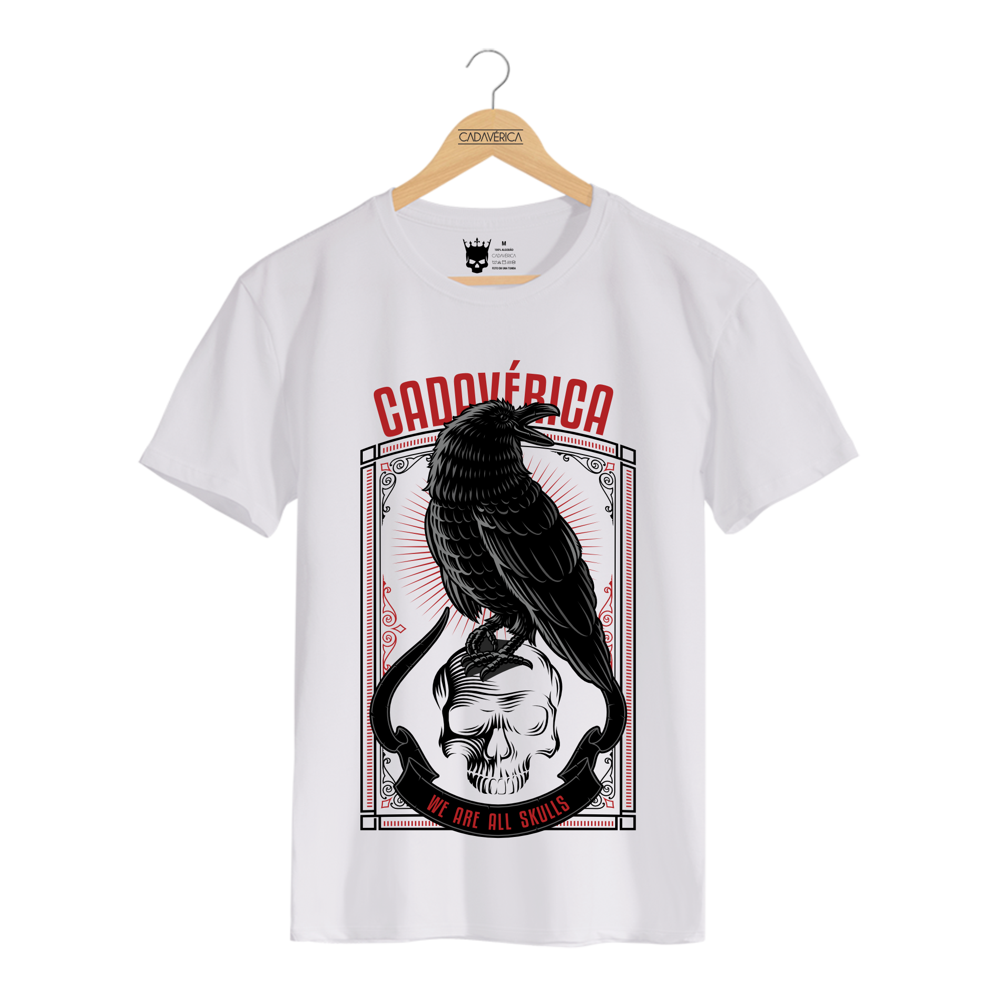 Camiseta Cadavérica - El Cuervo - CADAVÉRICA STORE
