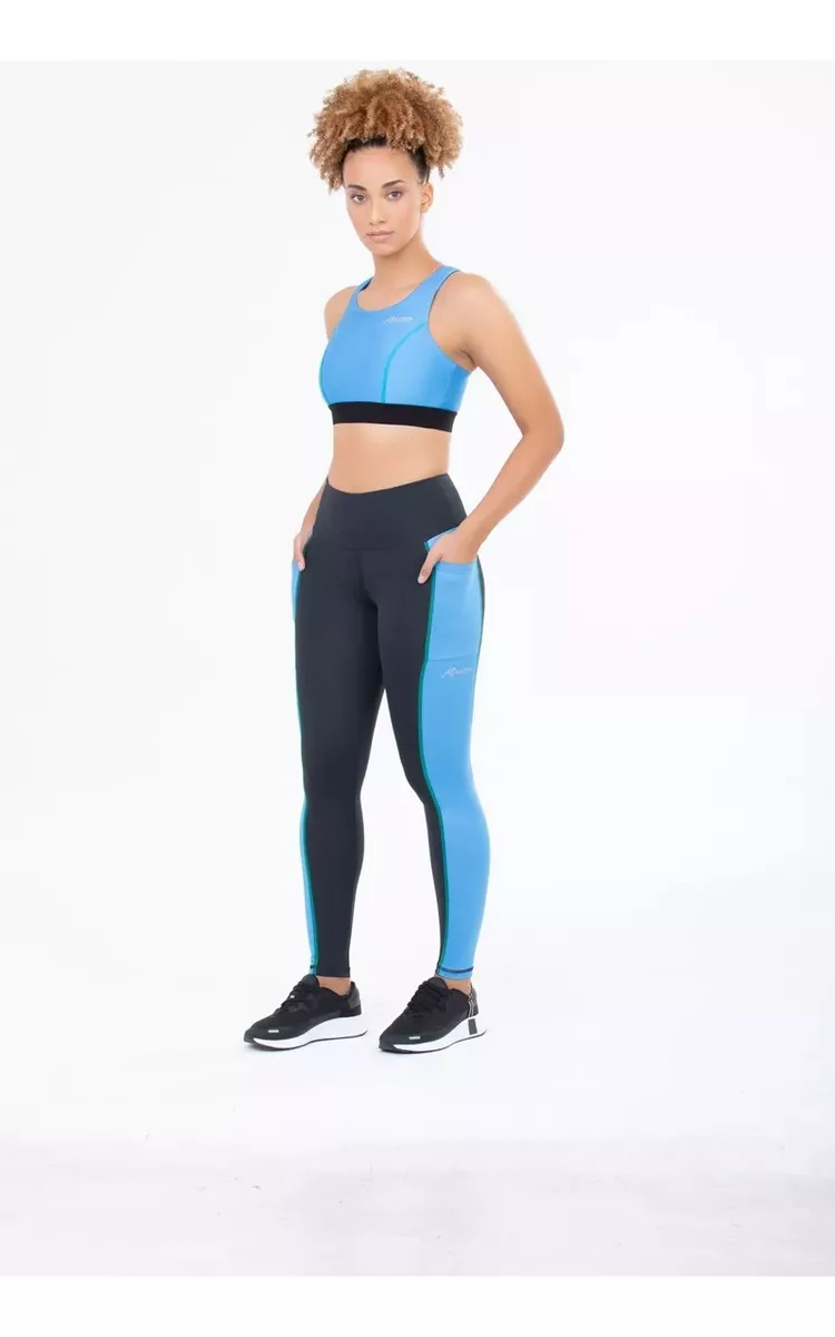 Calça Legging VITAL Clothes fitness sem costura cintura alta de alta  compressão
