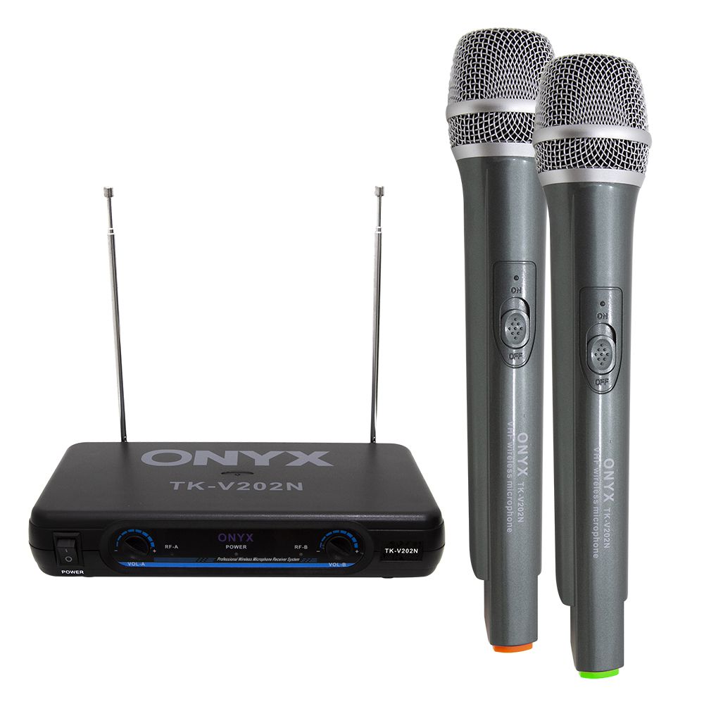 Microfone sem Fio TK V202N VHF Onyx - Samba Instrumentos Musicais - Samba  Instrumentos Musicais